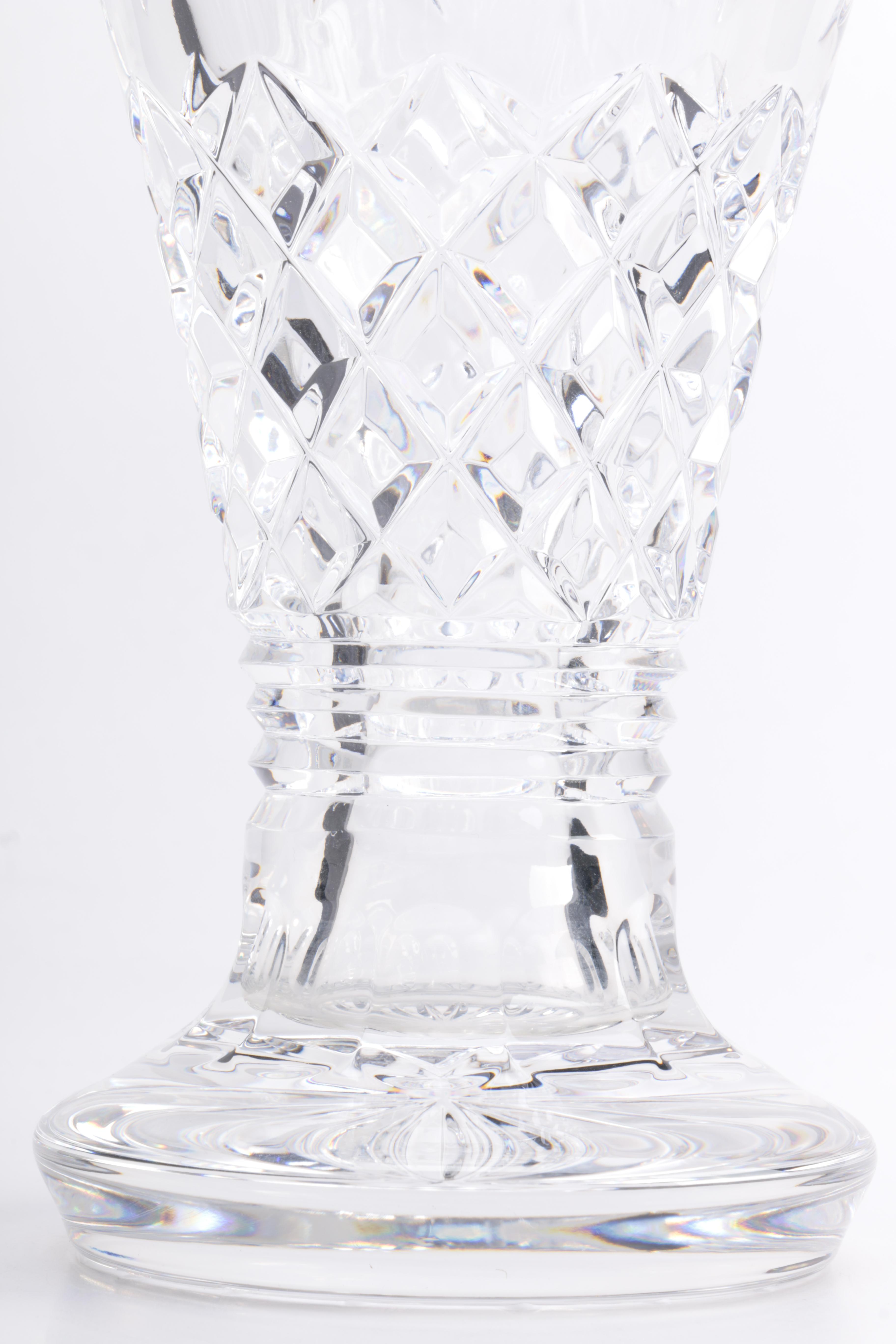 Waterford Crystal "Happiness"  Vase