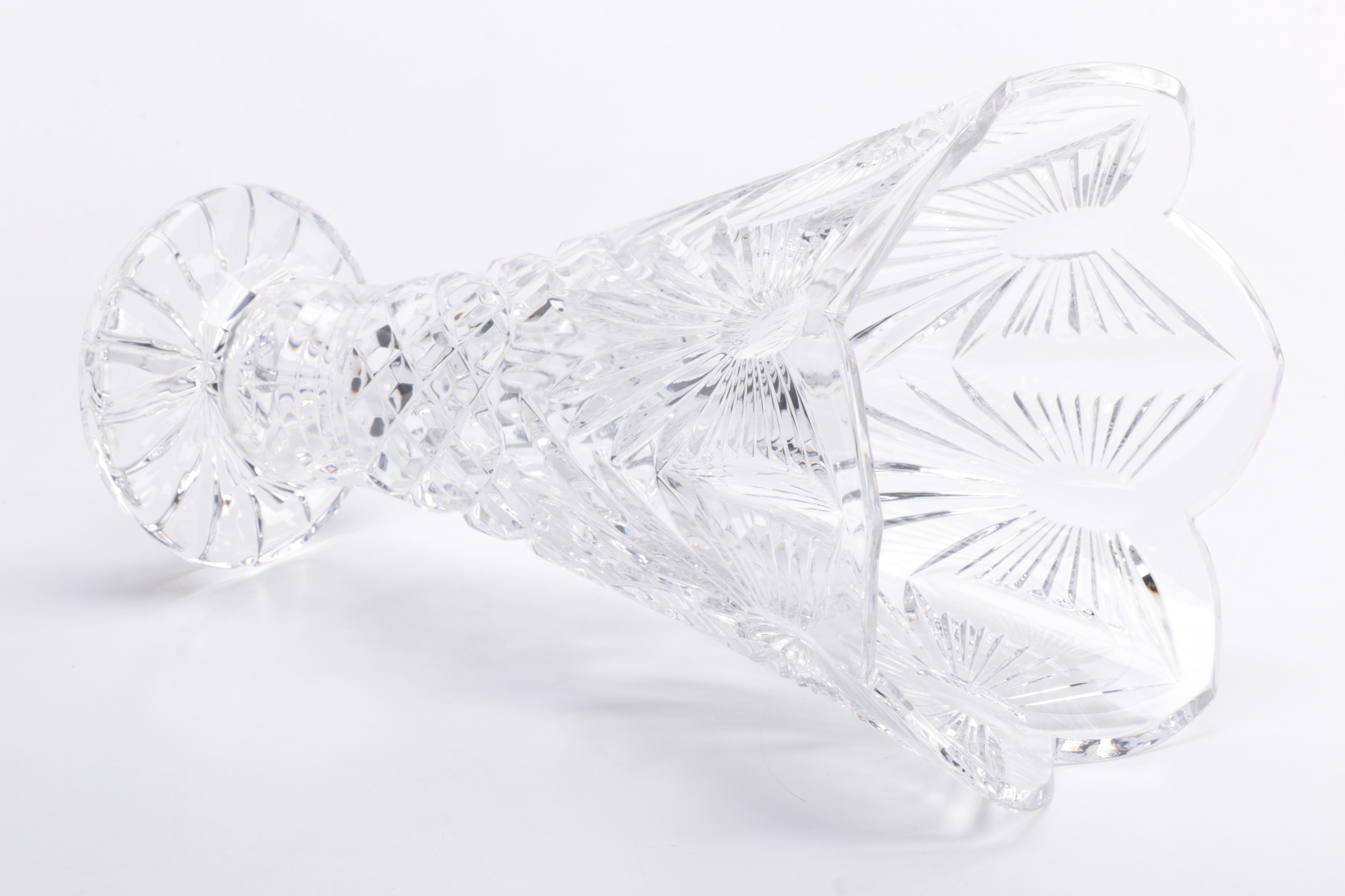 Waterford Crystal "Happiness"  Vase
