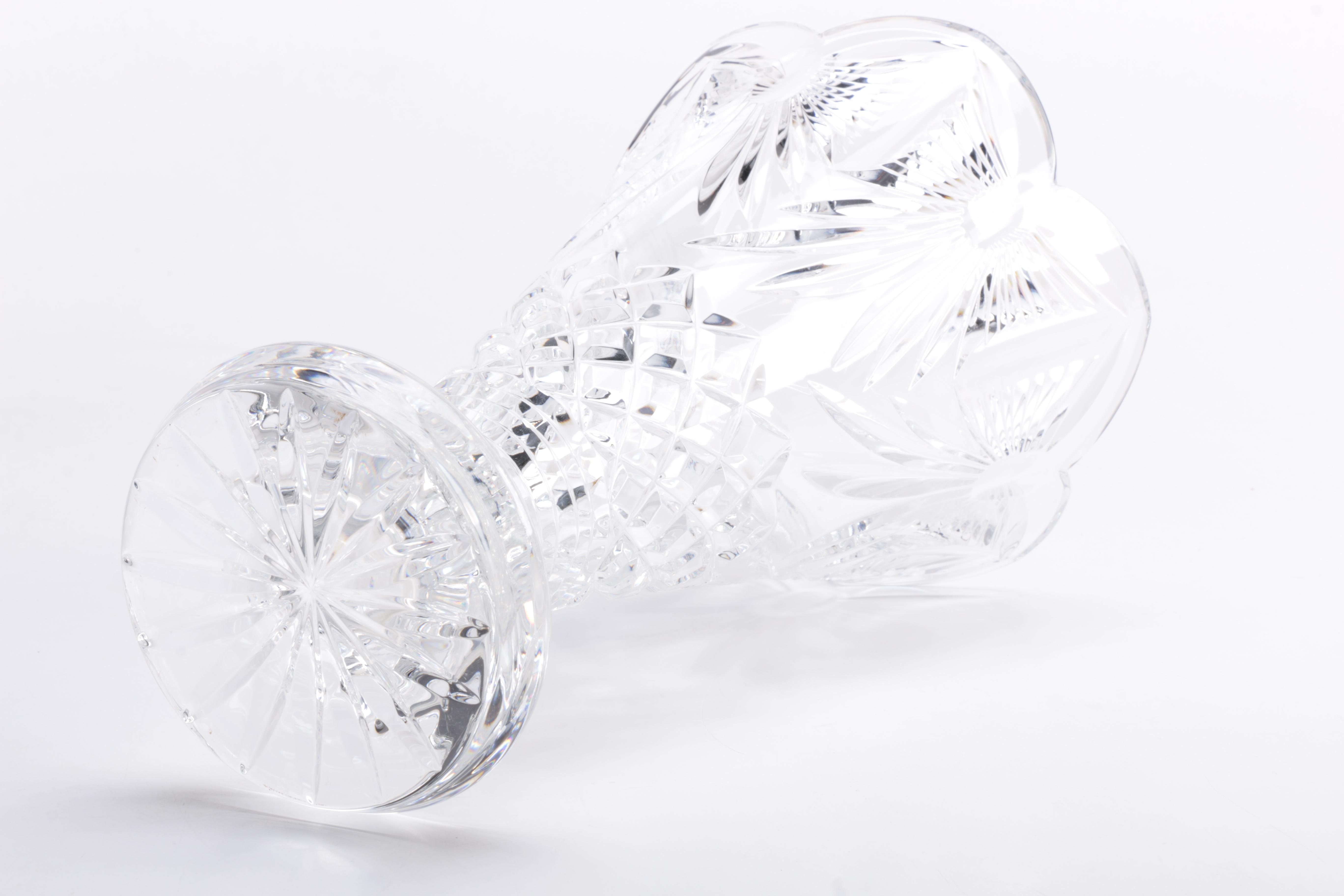 Waterford Crystal "Happiness"  Vase