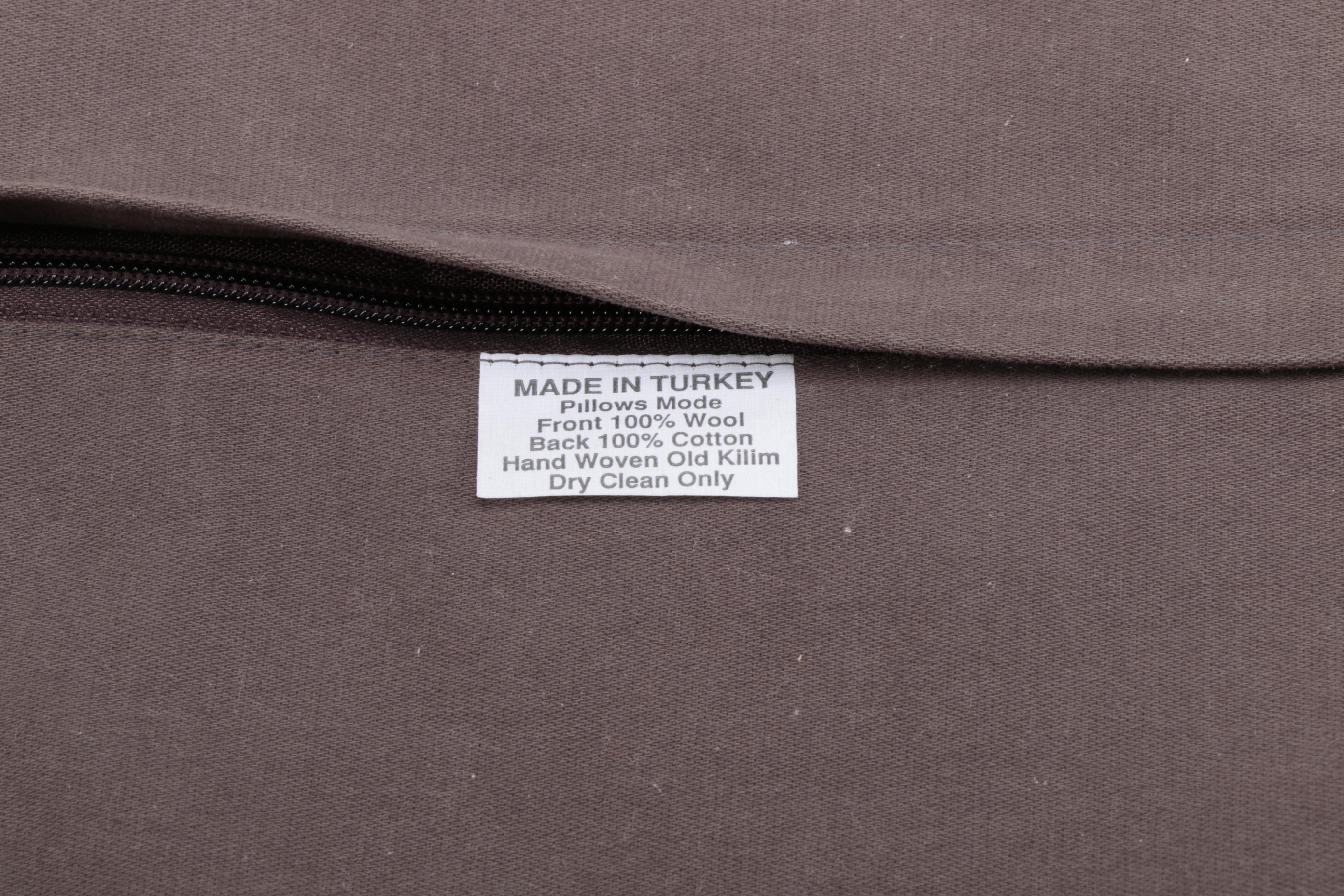 Handmade Turkish Rug Pillows