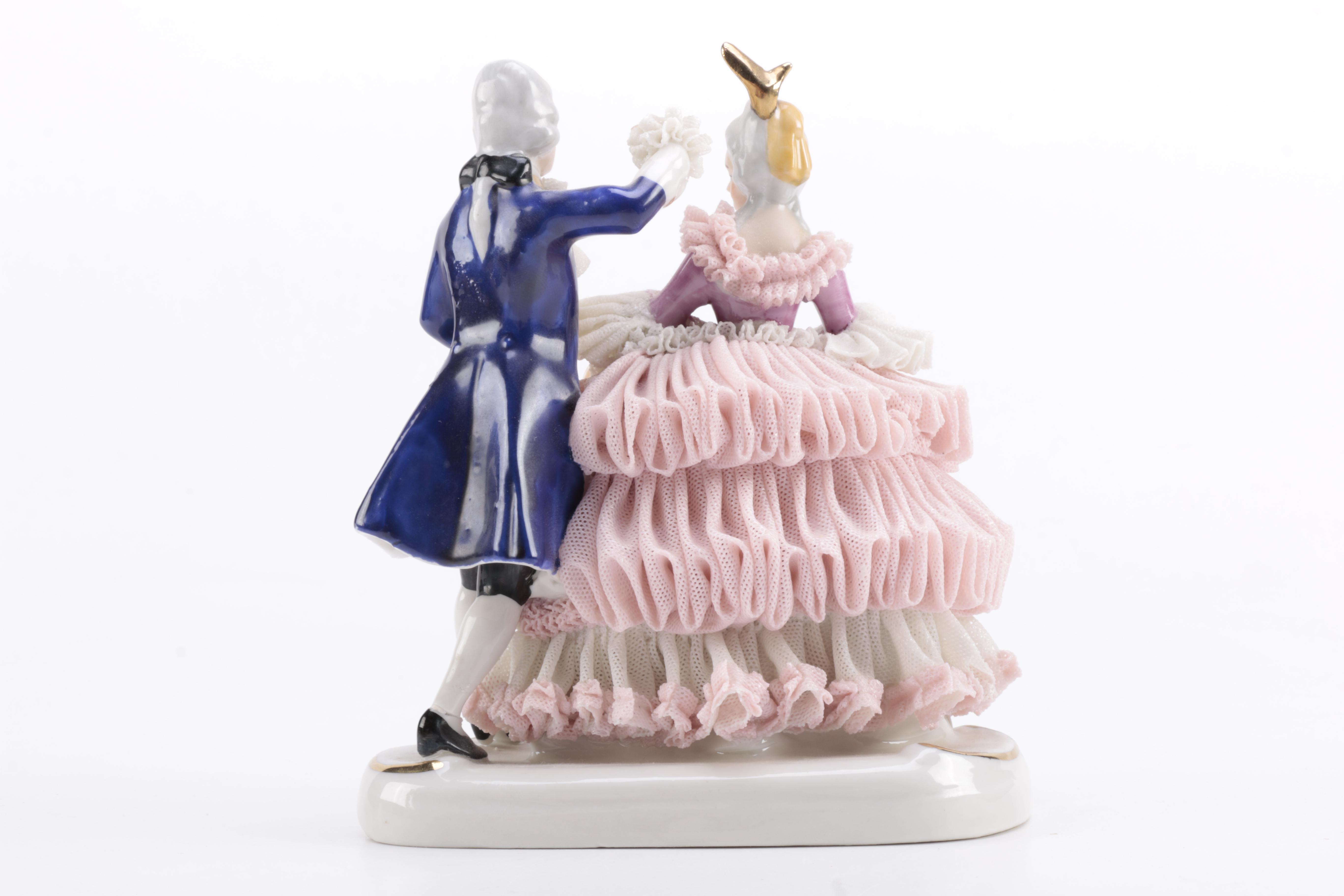 Pair of Figurines Featuring Wilhelm Rittirsch