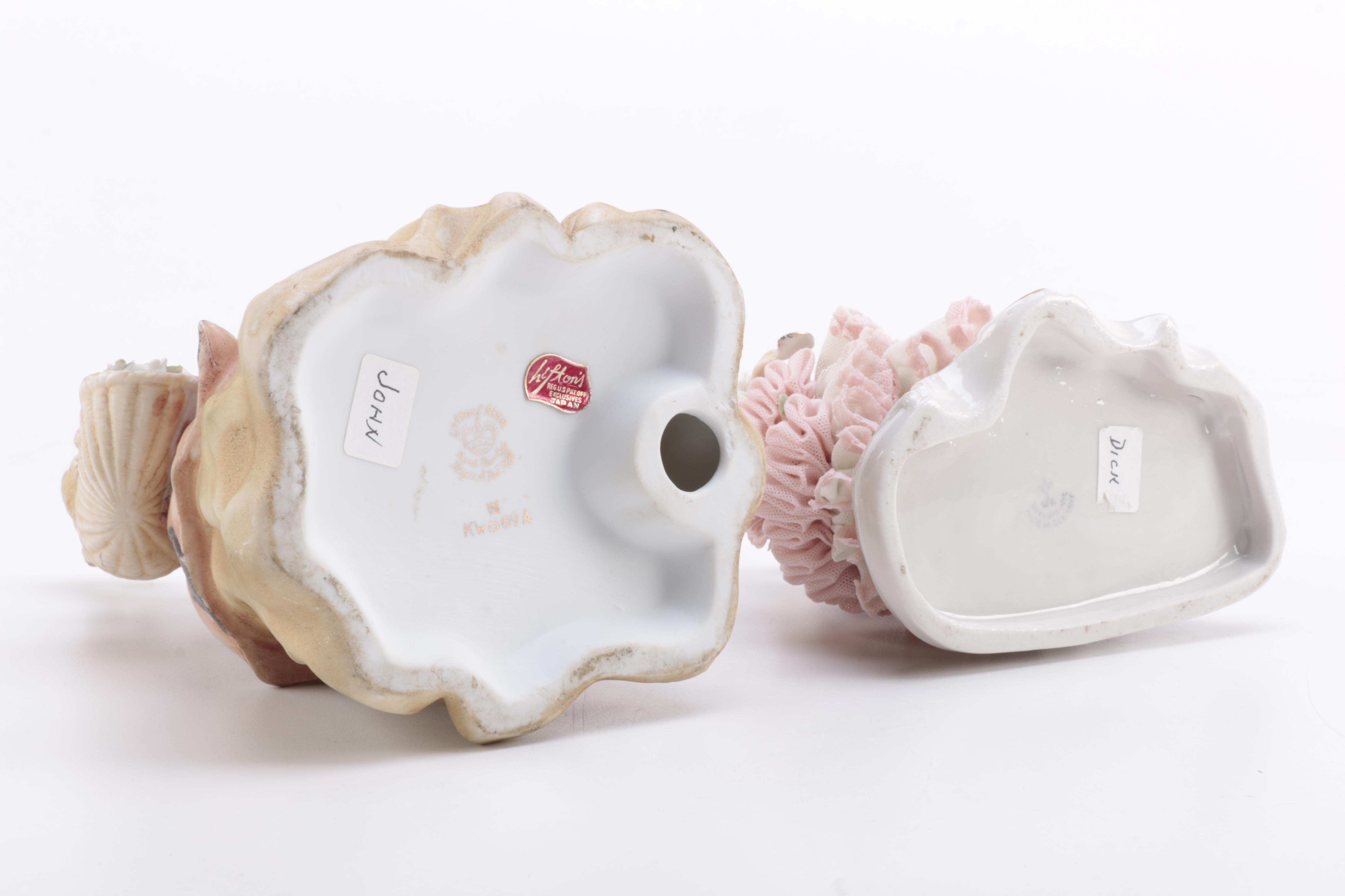 Pair of Figurines Featuring Wilhelm Rittirsch