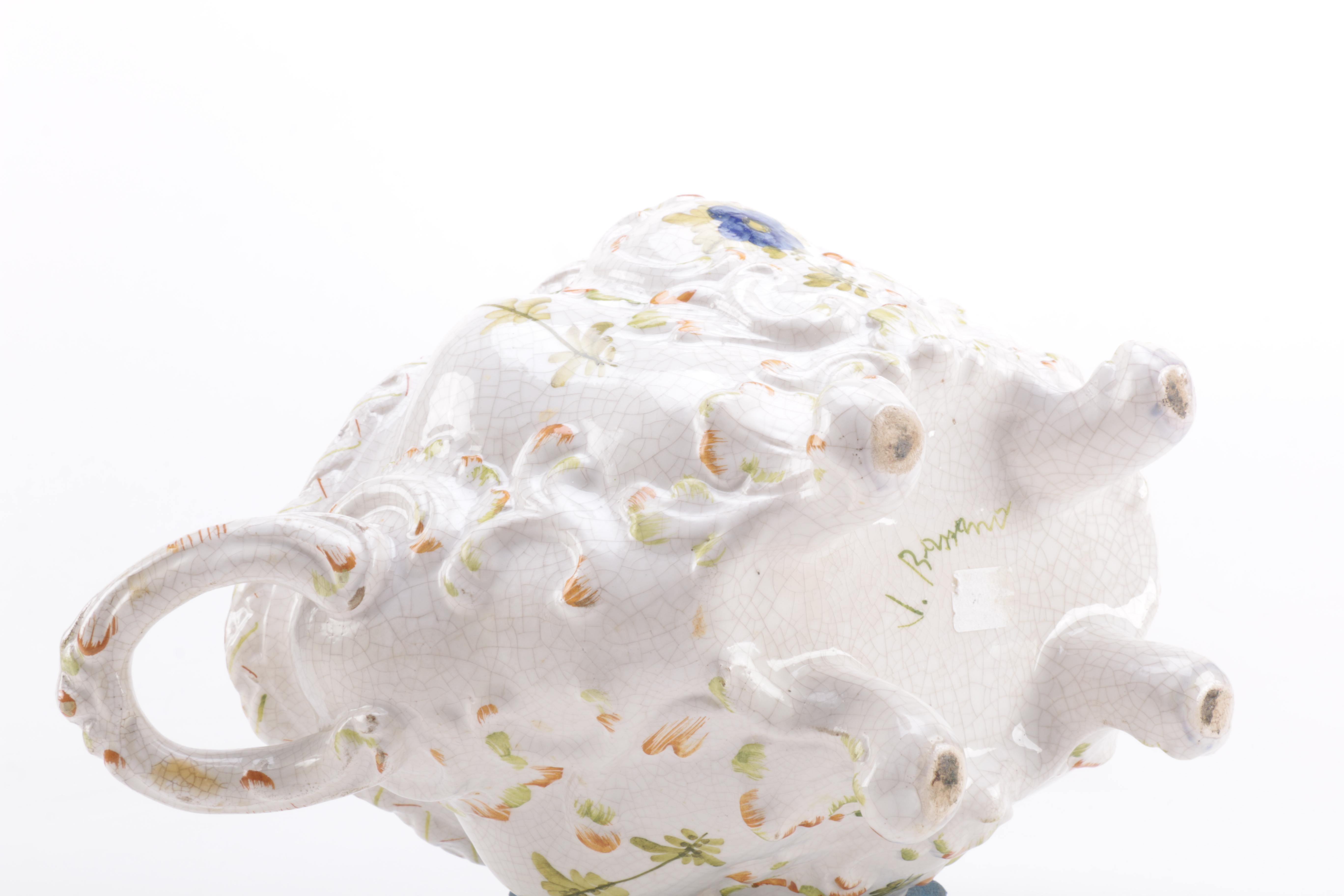 Floral Lidded Tureen