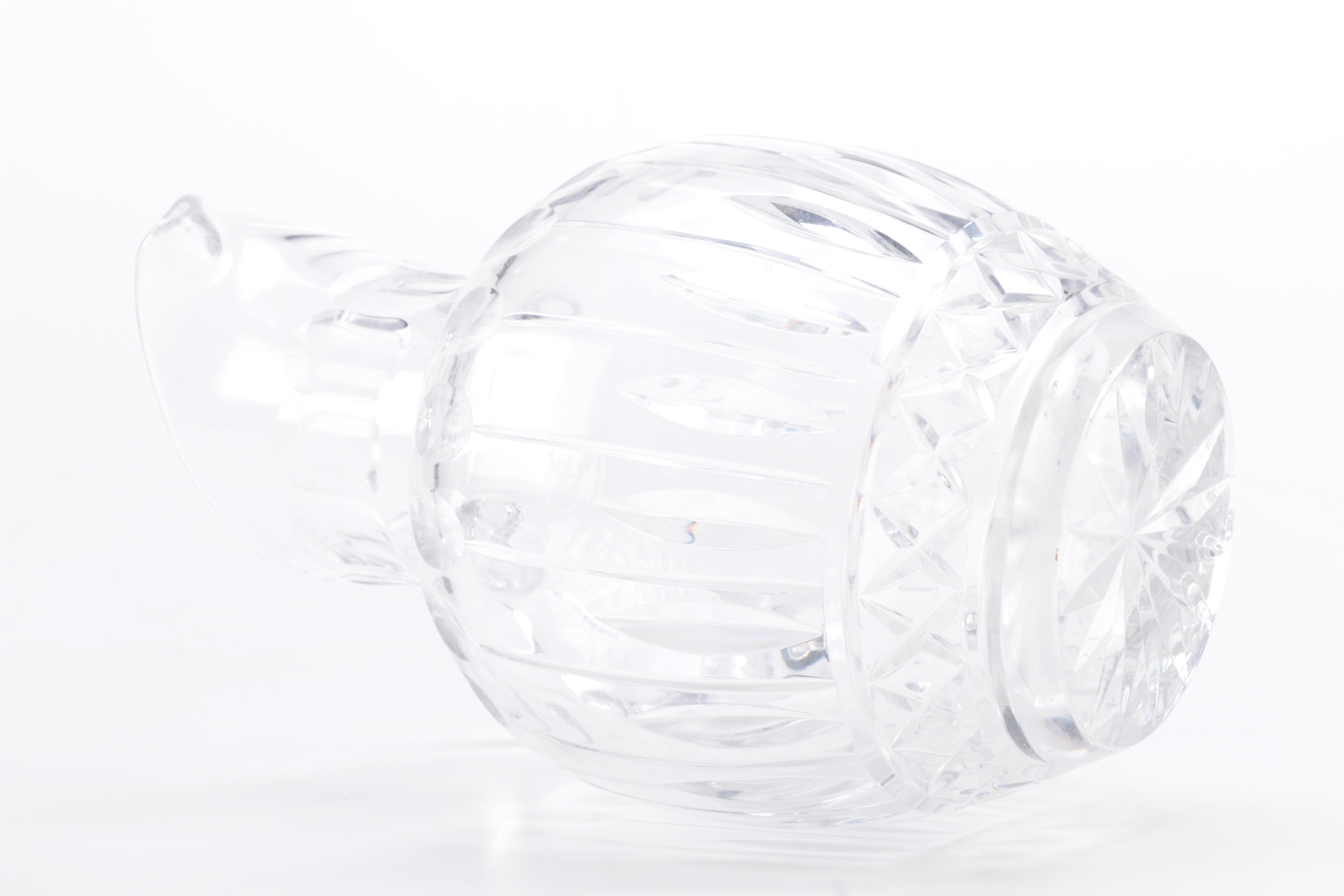 Neiman Marcus Crystal Pitcher