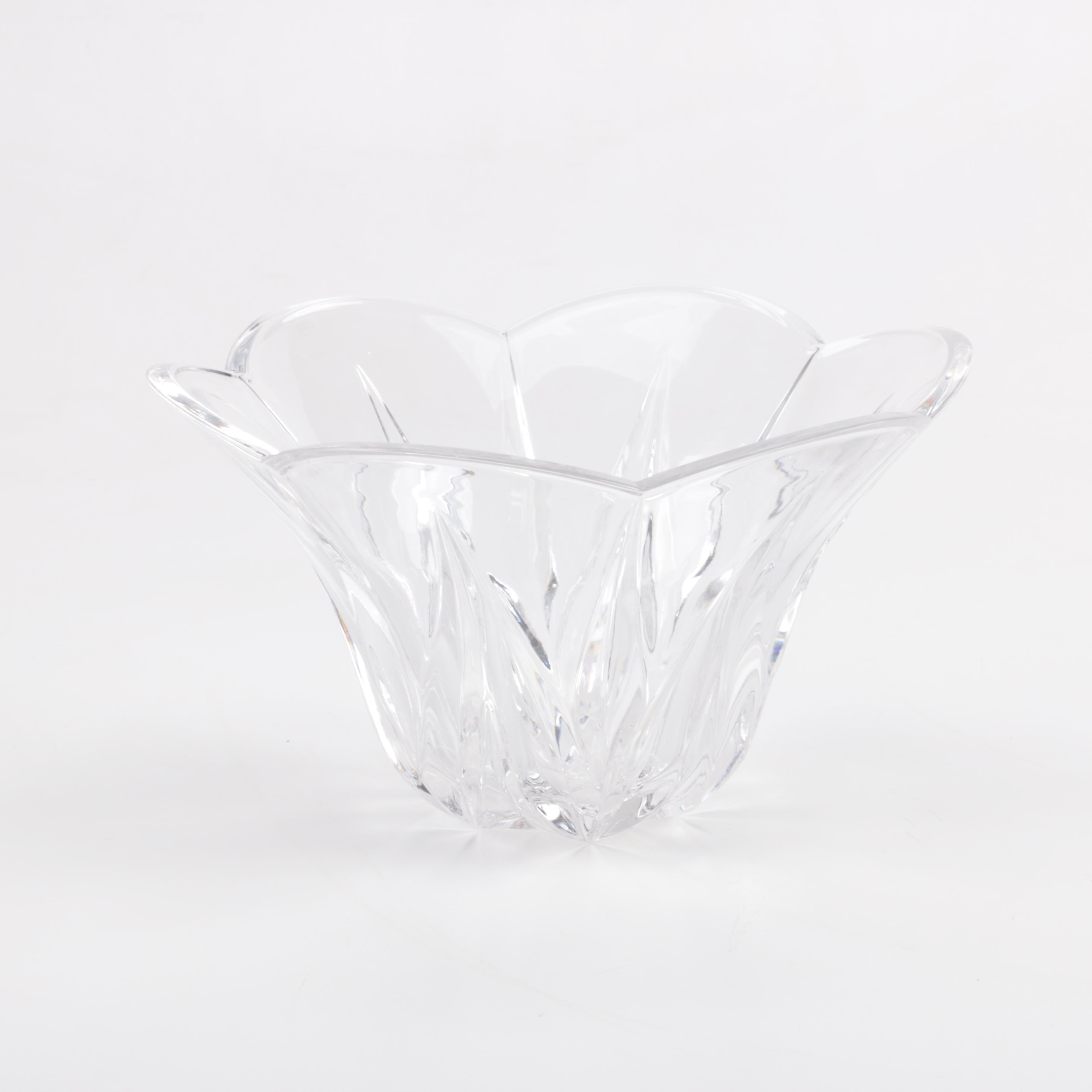 Lenox "Crosswinds" Crystal Bowl
