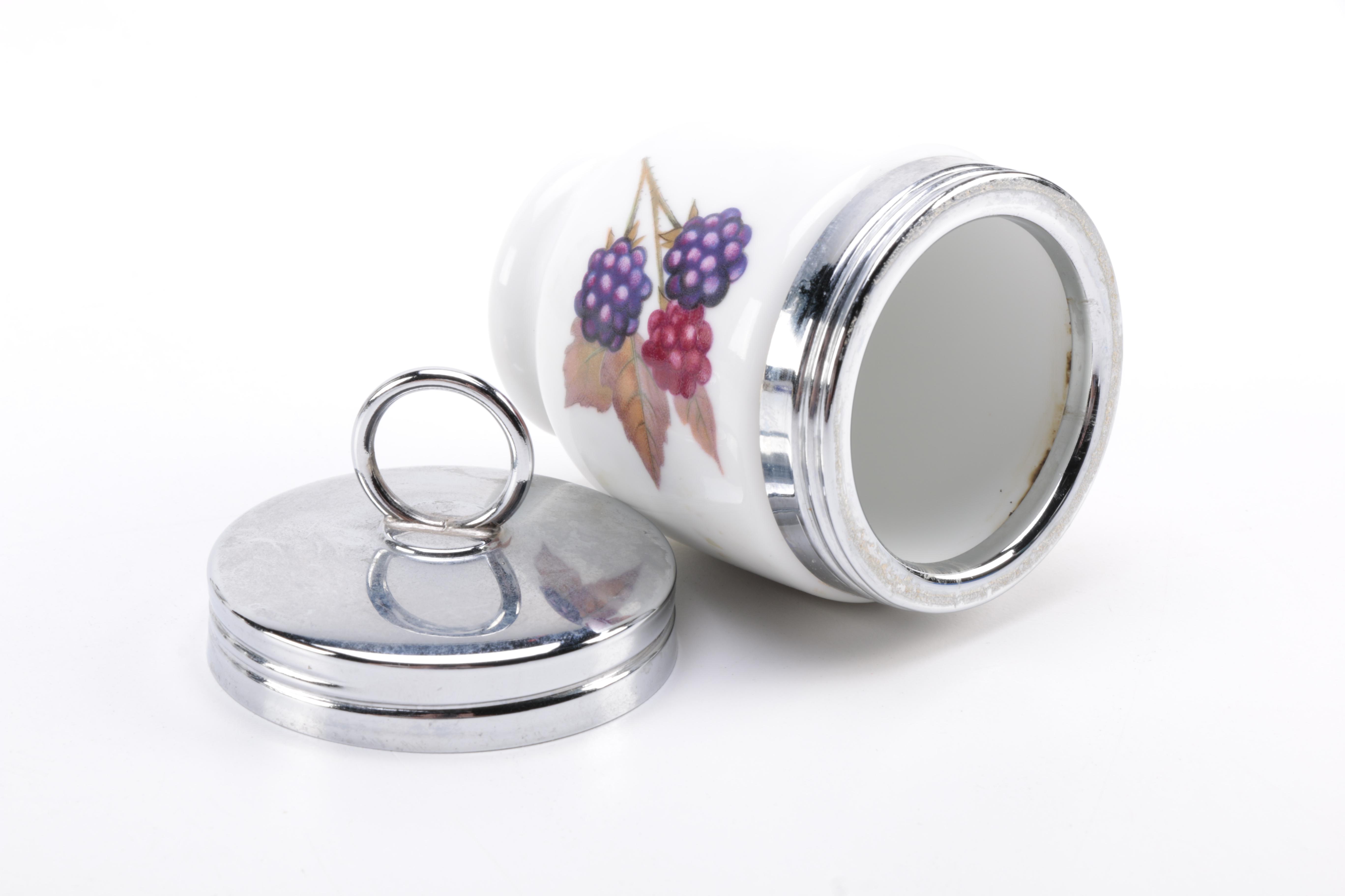 Royal Worcester "Evesham" Egg Coddlers and Ramekins