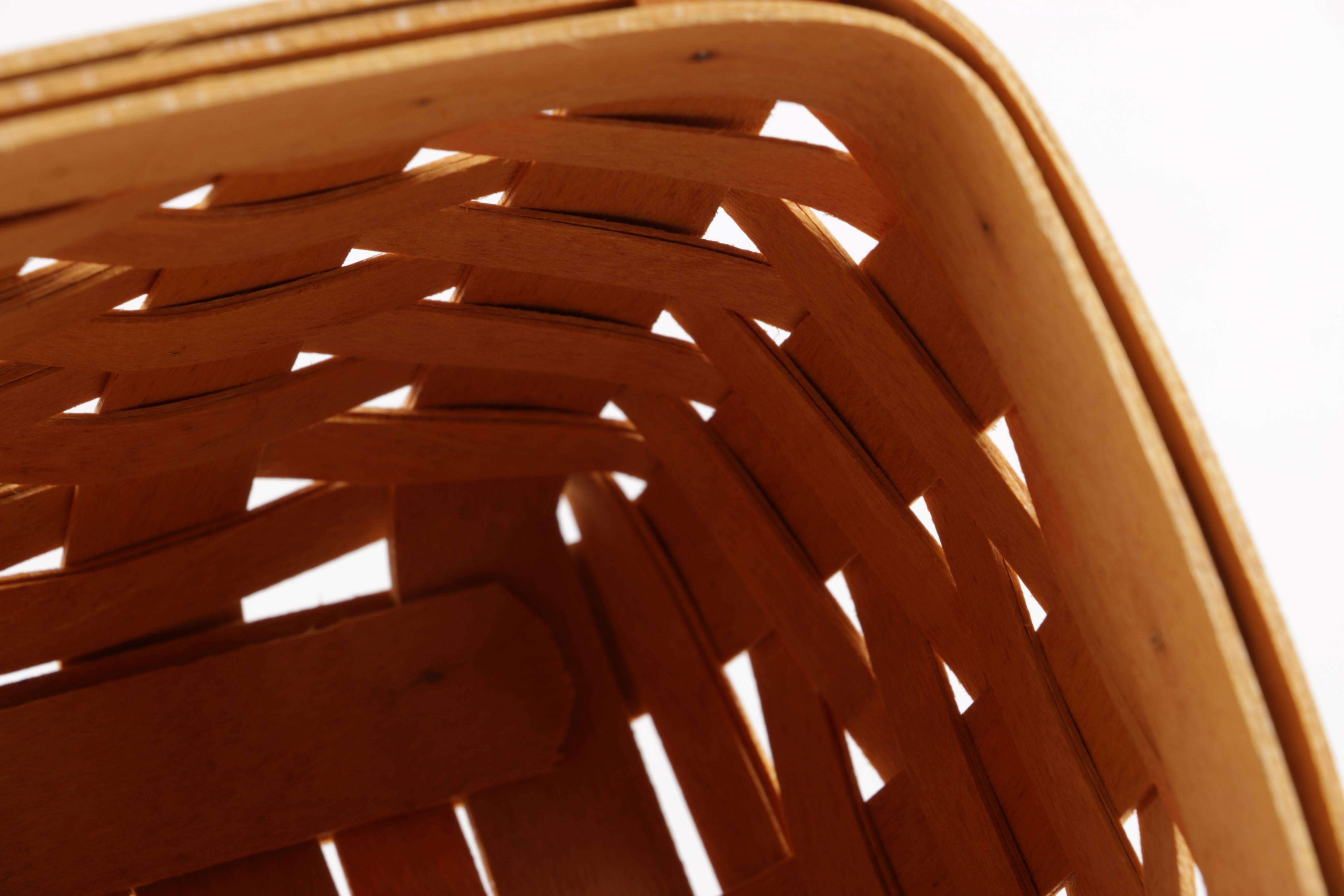 Longaberger Ceramic Vase and Basket