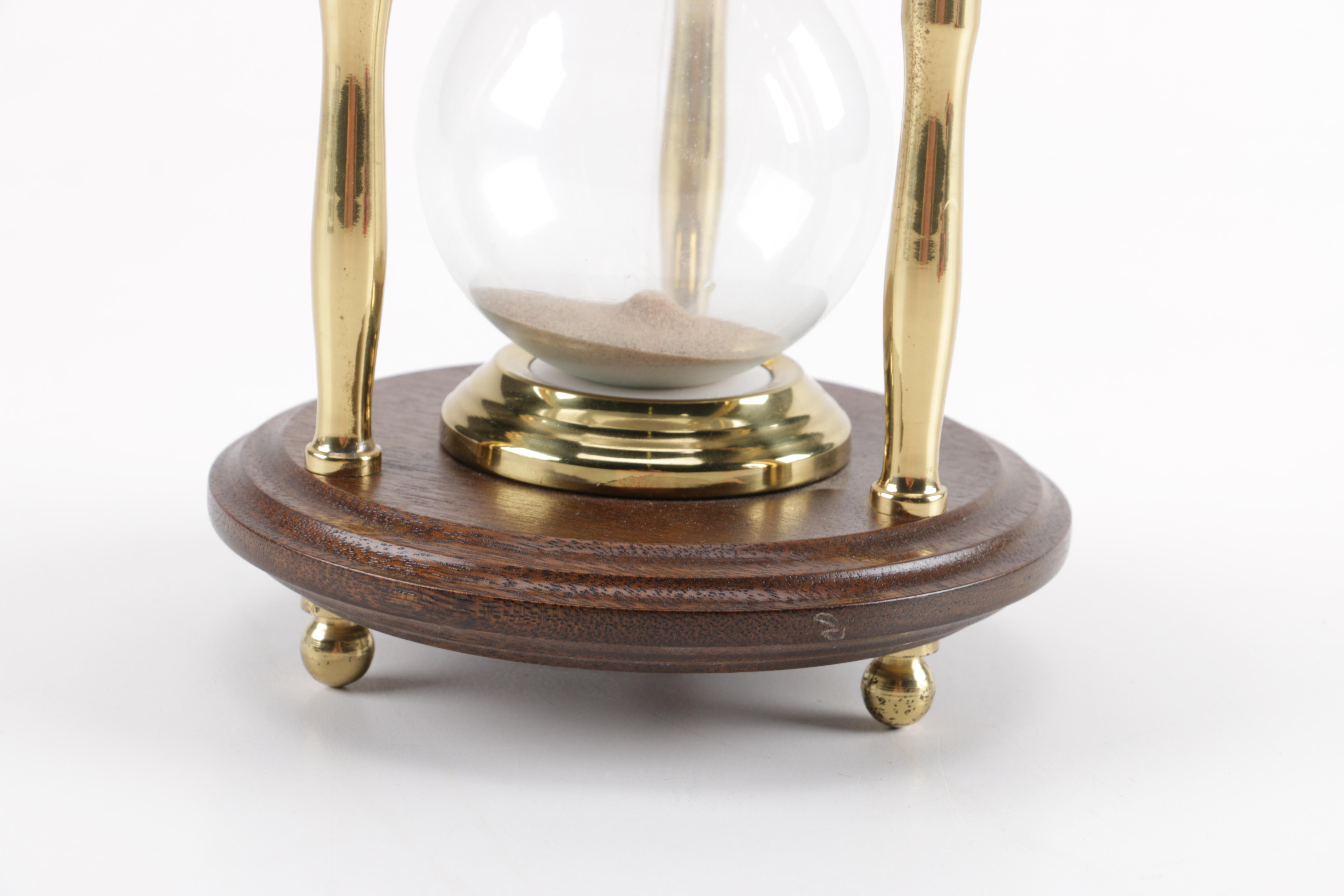 Wood Framed Hourglass