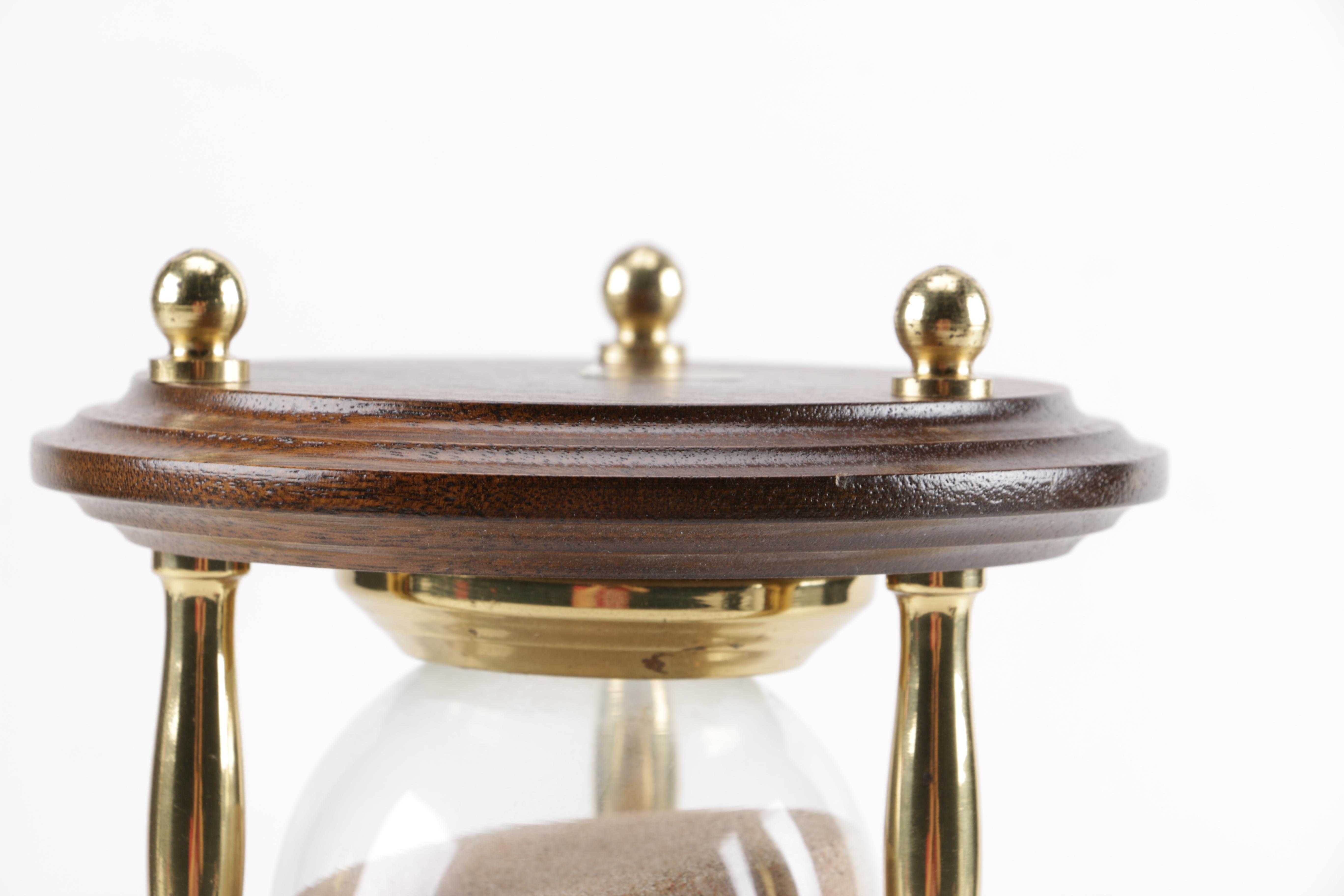 Wood Framed Hourglass