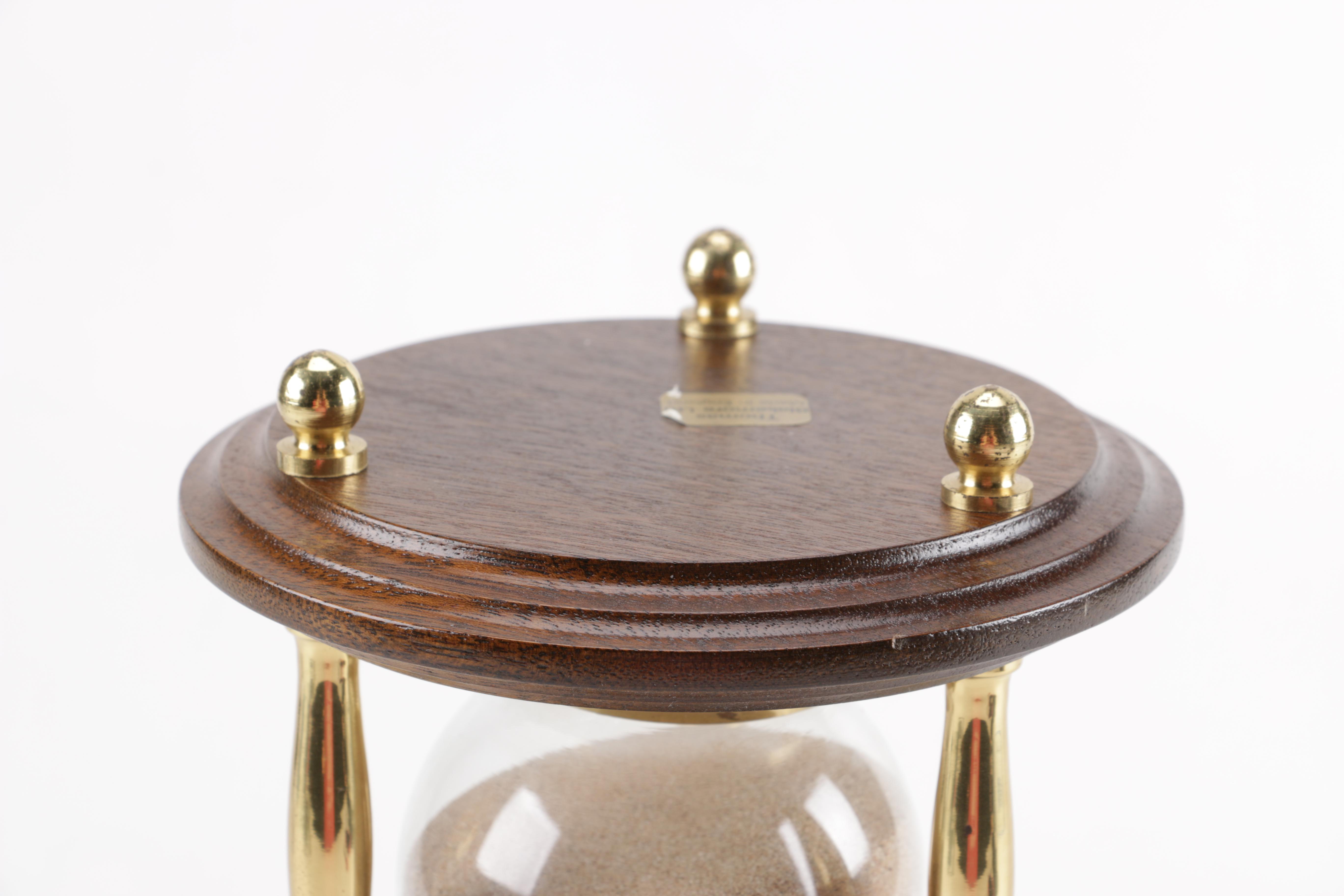 Wood Framed Hourglass