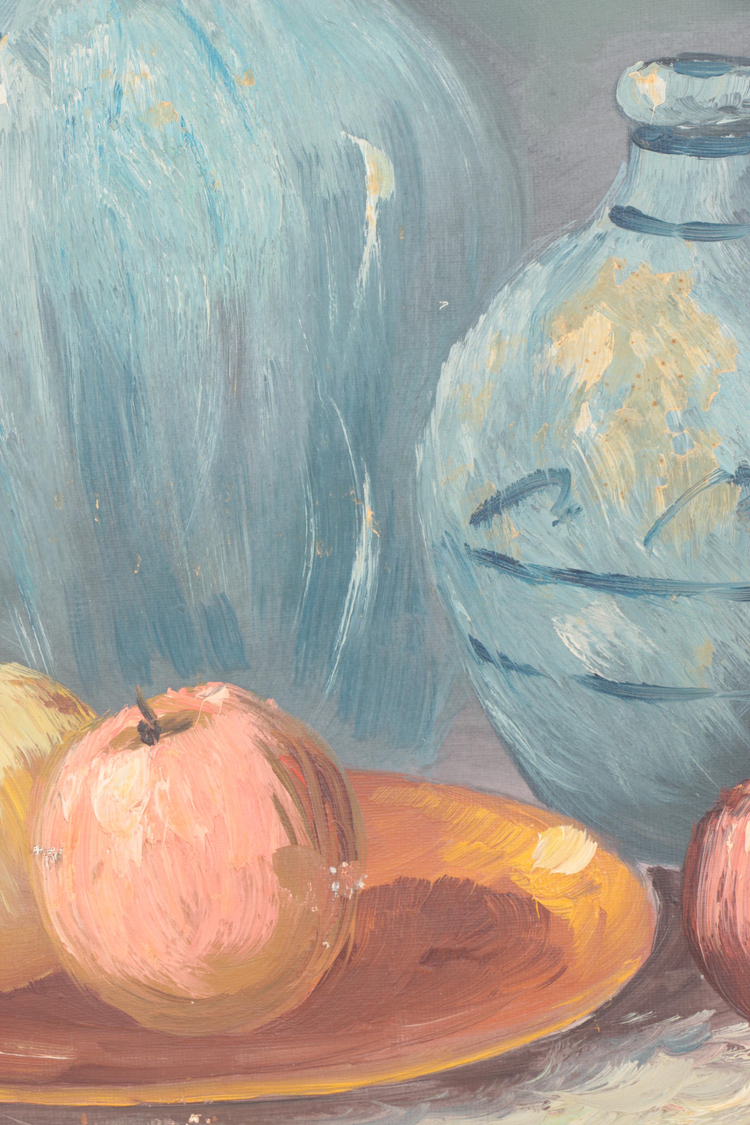 Willem Stam Oil on Canvas Still Life