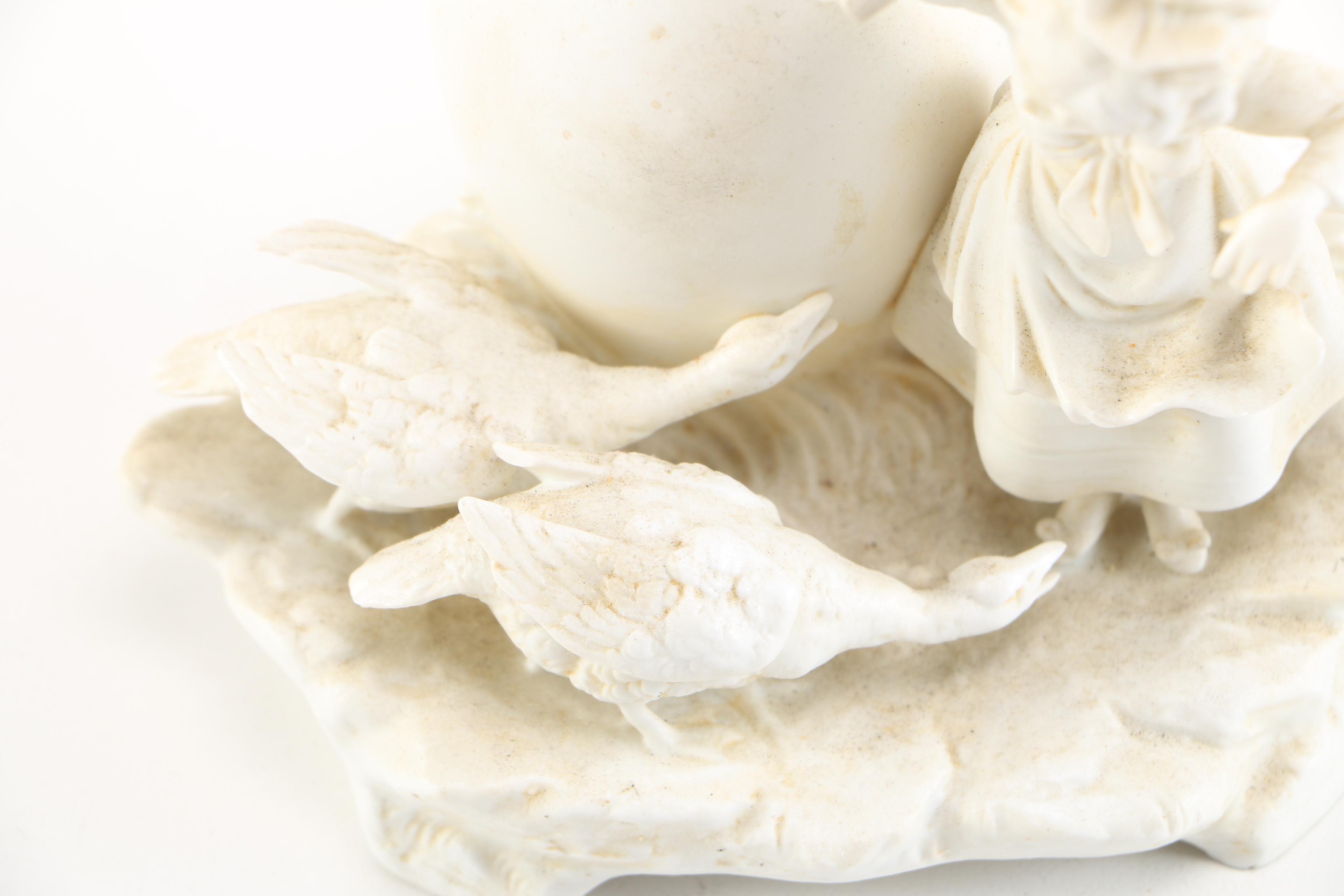 White Porcelain Figurines of Animals