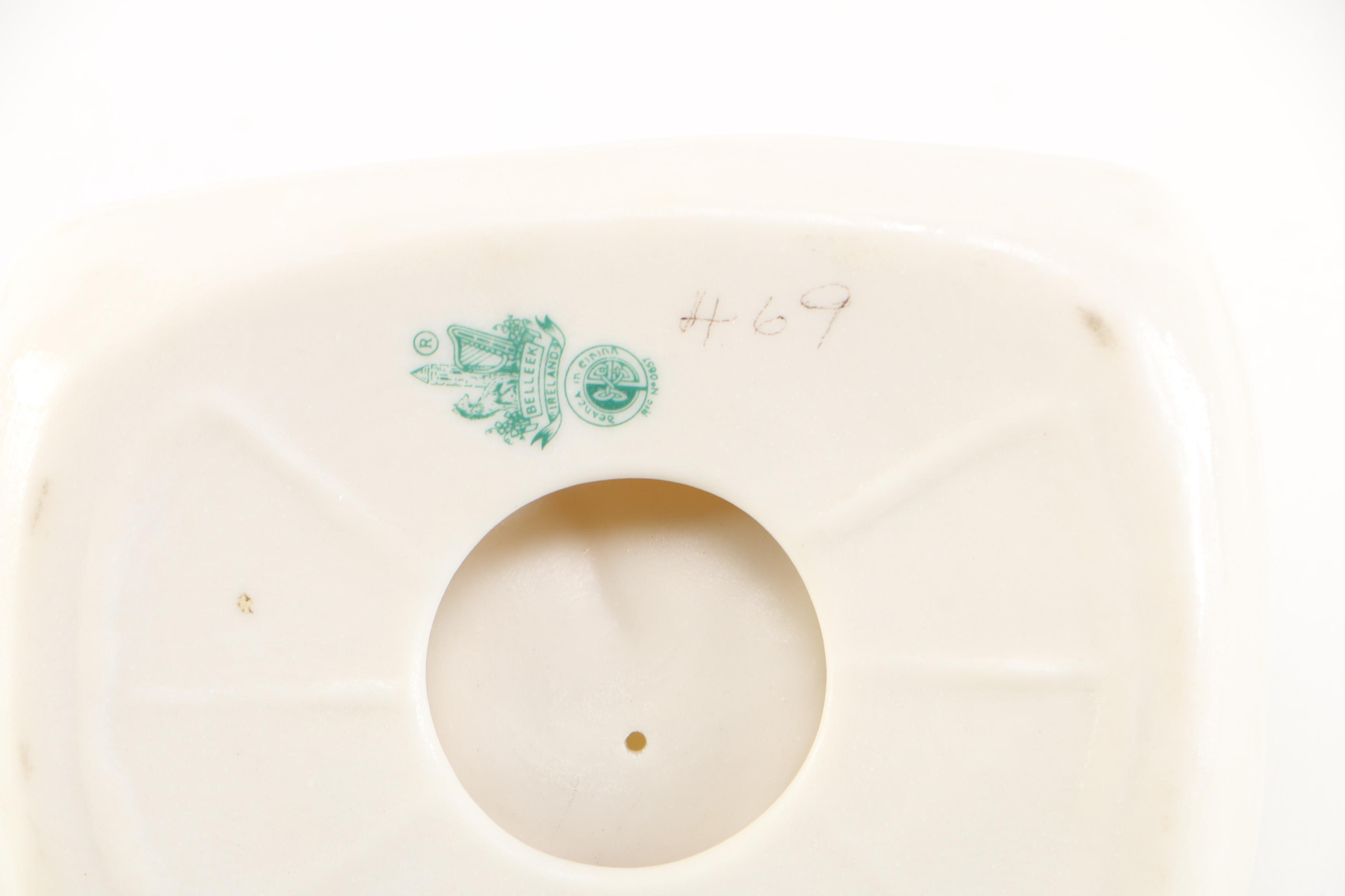 White Porcelain Figurines of Animals