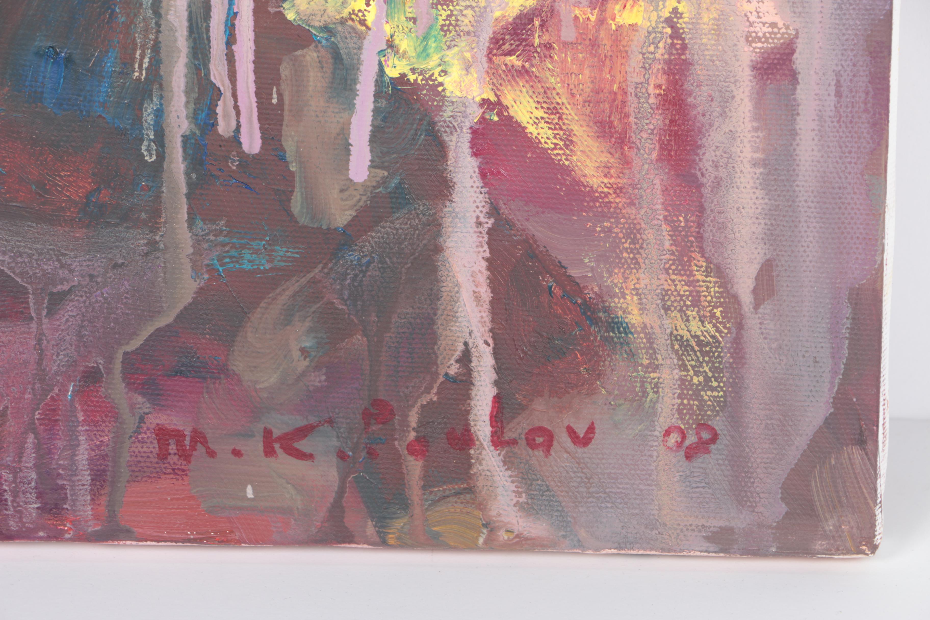 2008 Murat Kaboulov Oil Painting on Canvas of a Reclining Woman