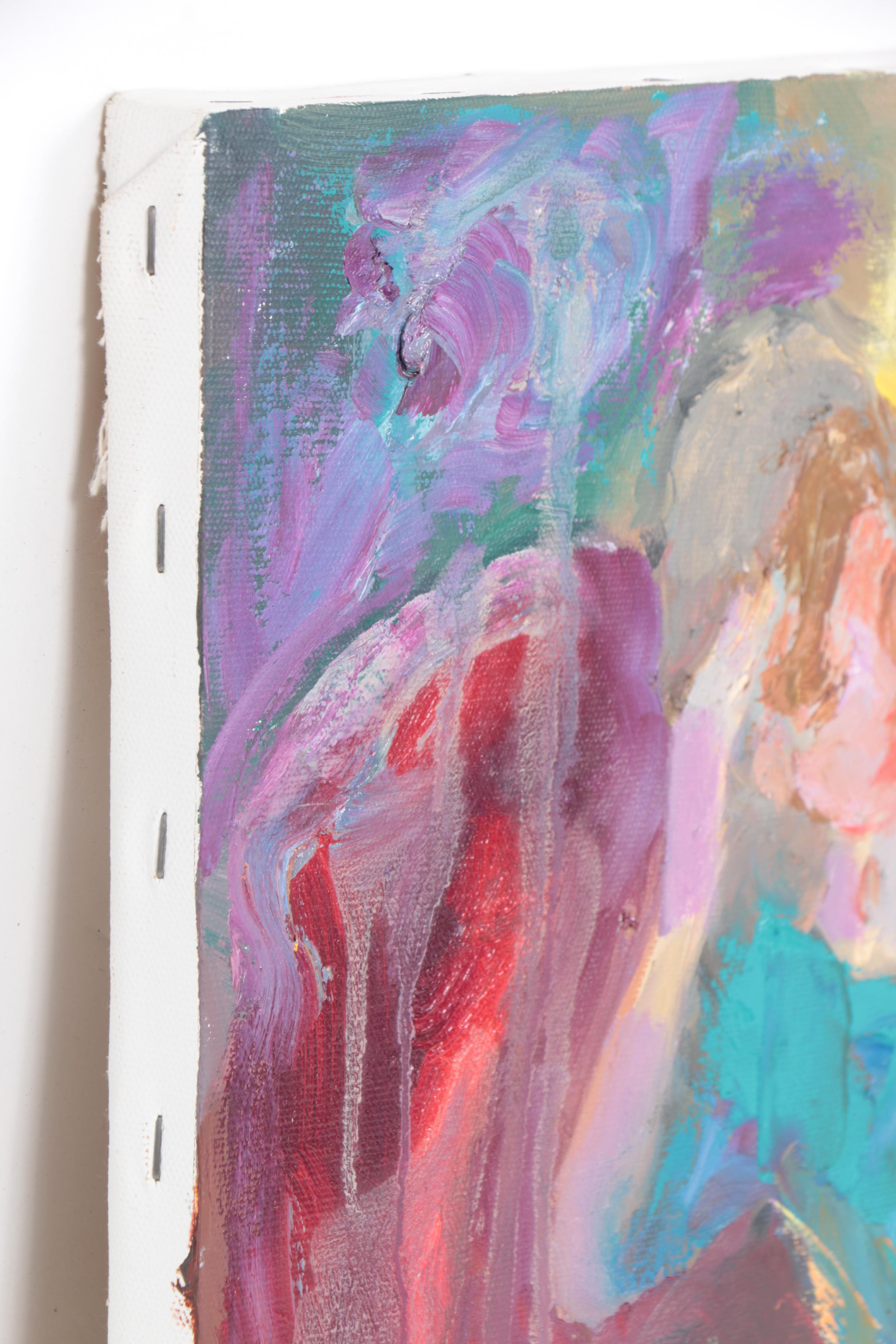 2008 Murat Kaboulov Oil Painting on Canvas of a Reclining Woman