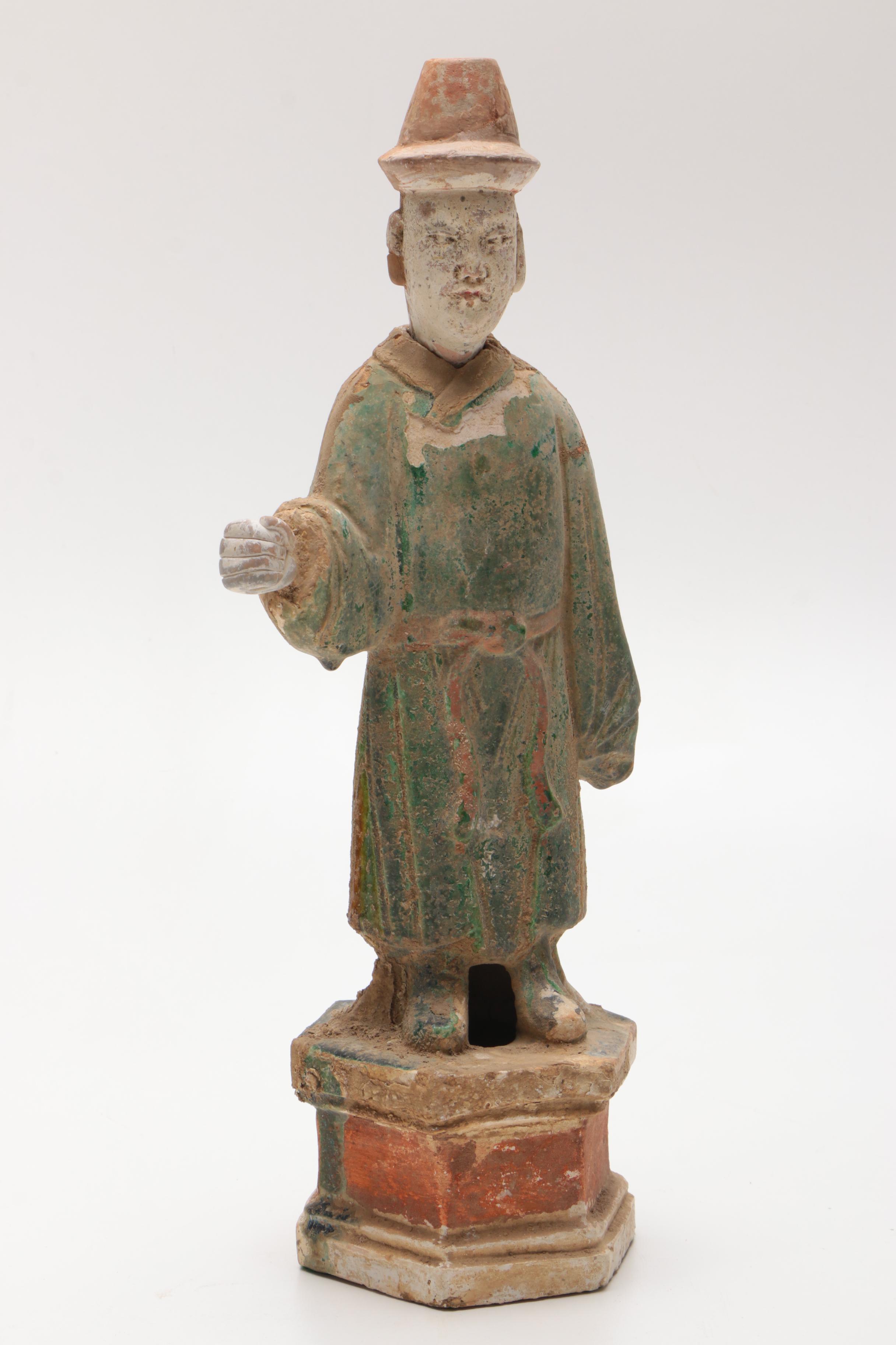 Ming Dynasty Chinese Tomb Attendant Statue