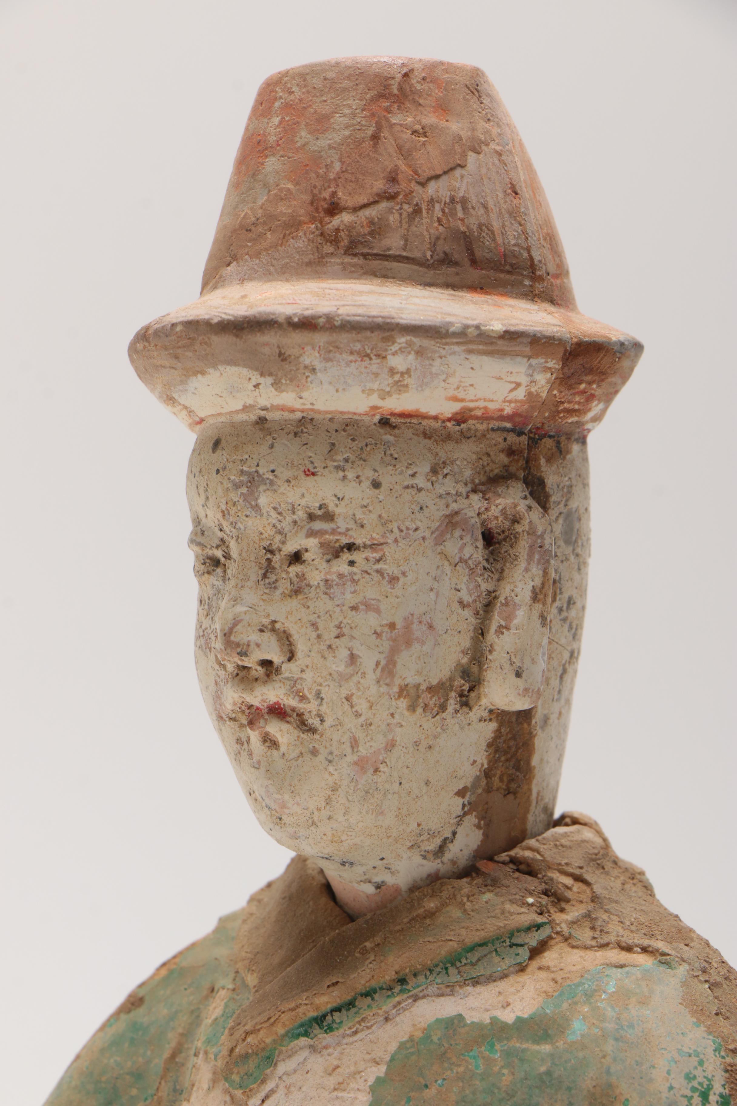 Ming Dynasty Chinese Tomb Attendant Statue