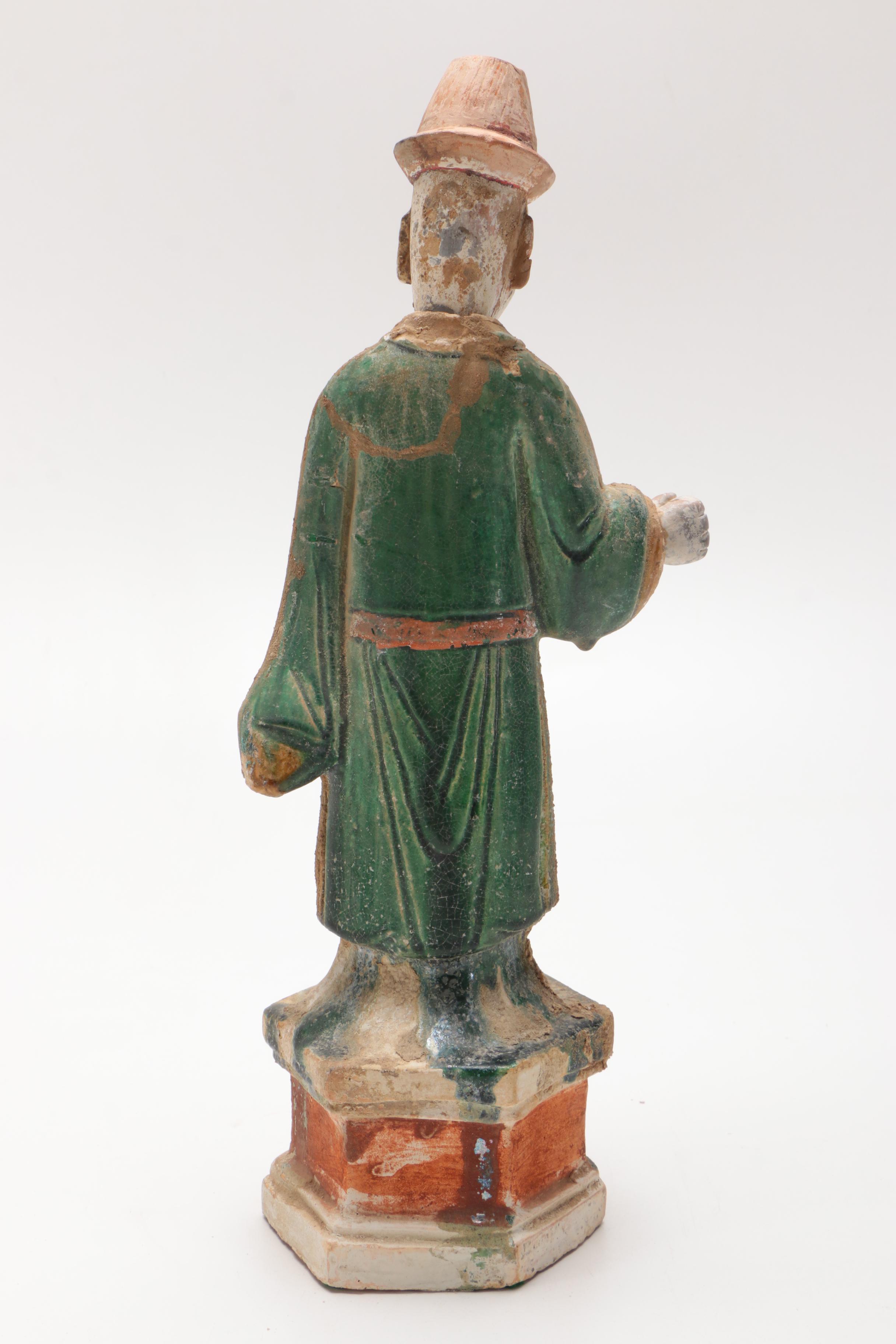 Ming Dynasty Chinese Tomb Attendant Statue
