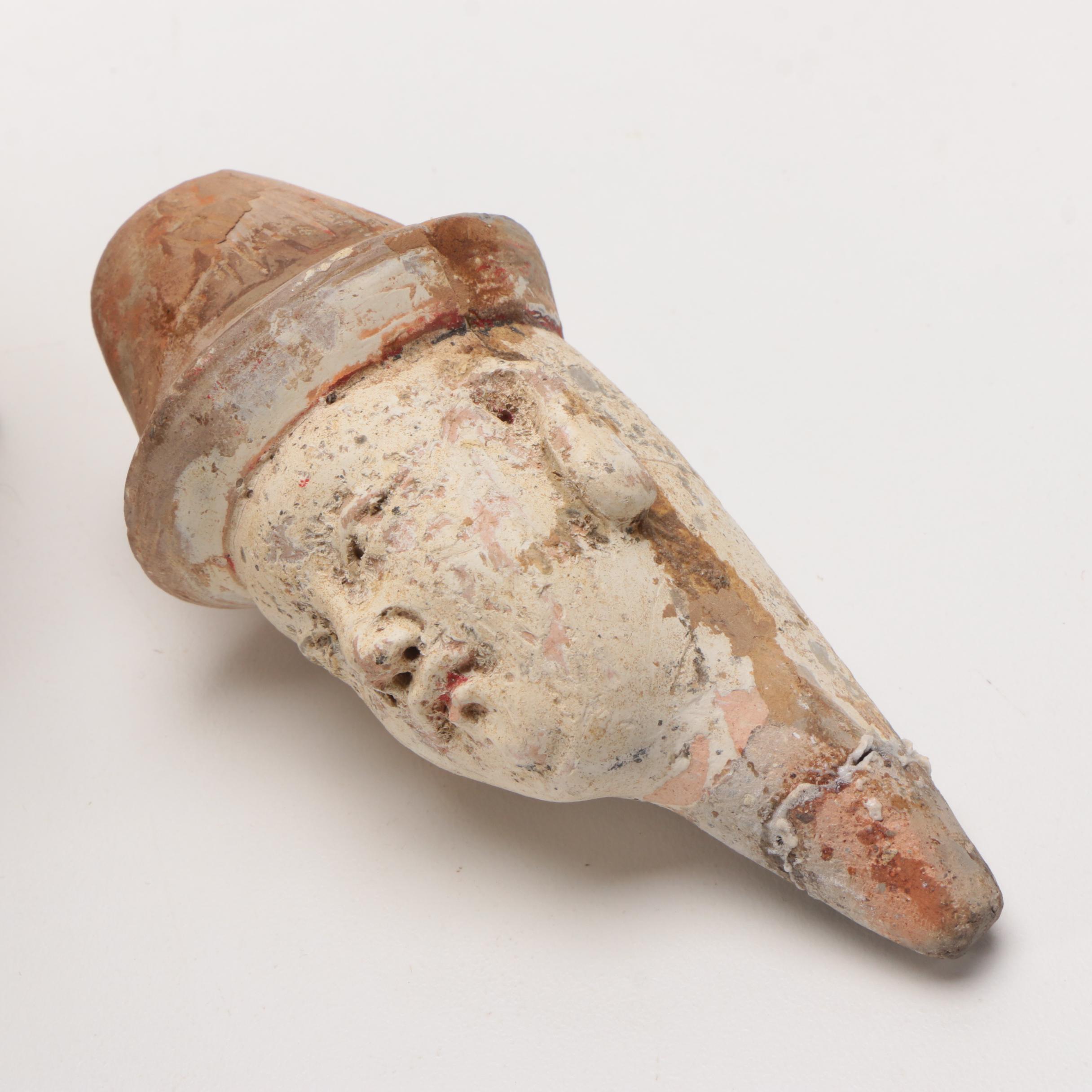 Ming Dynasty Chinese Tomb Attendant Statue