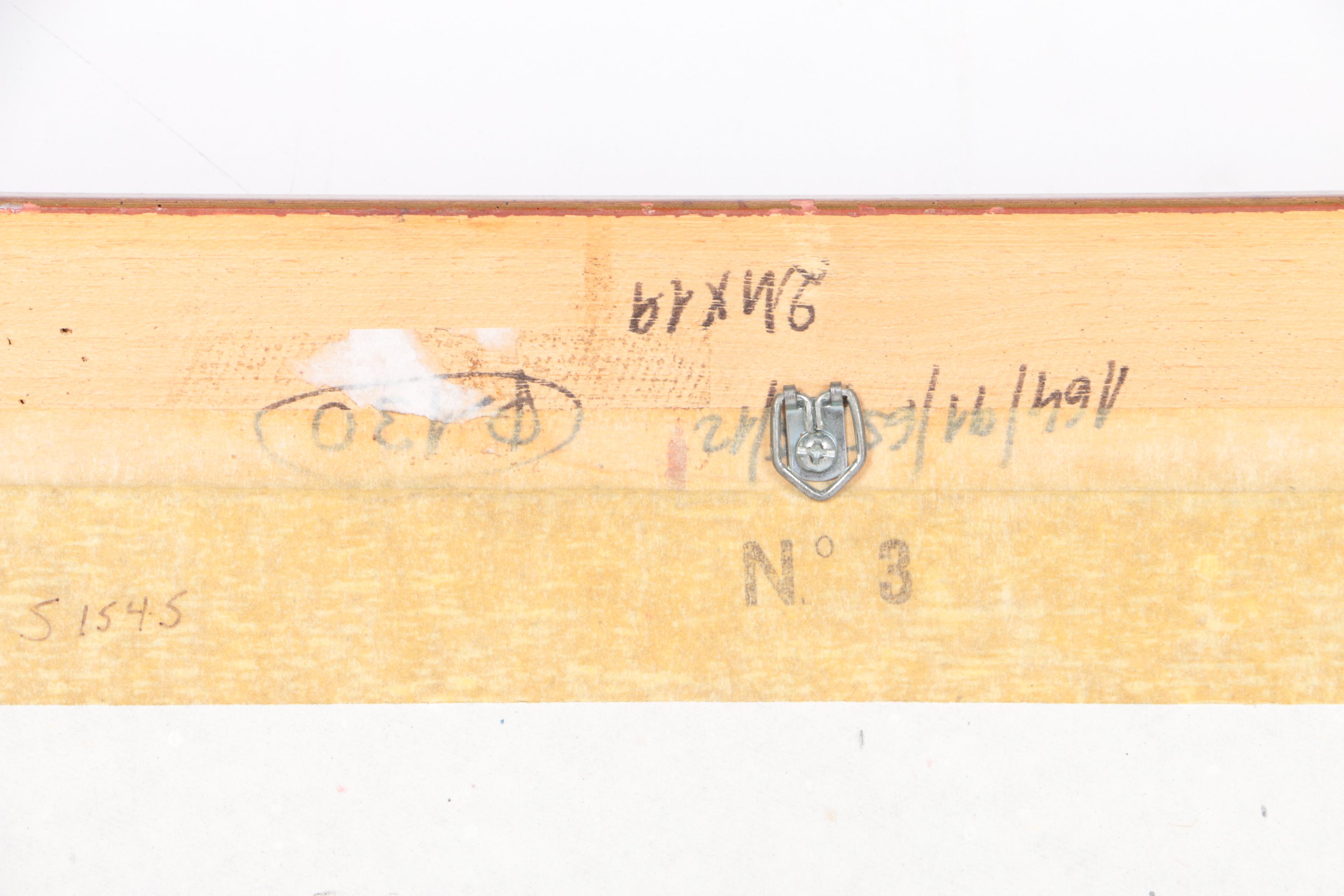 Jose Ripoll Oil on Canvas Still Life of Books