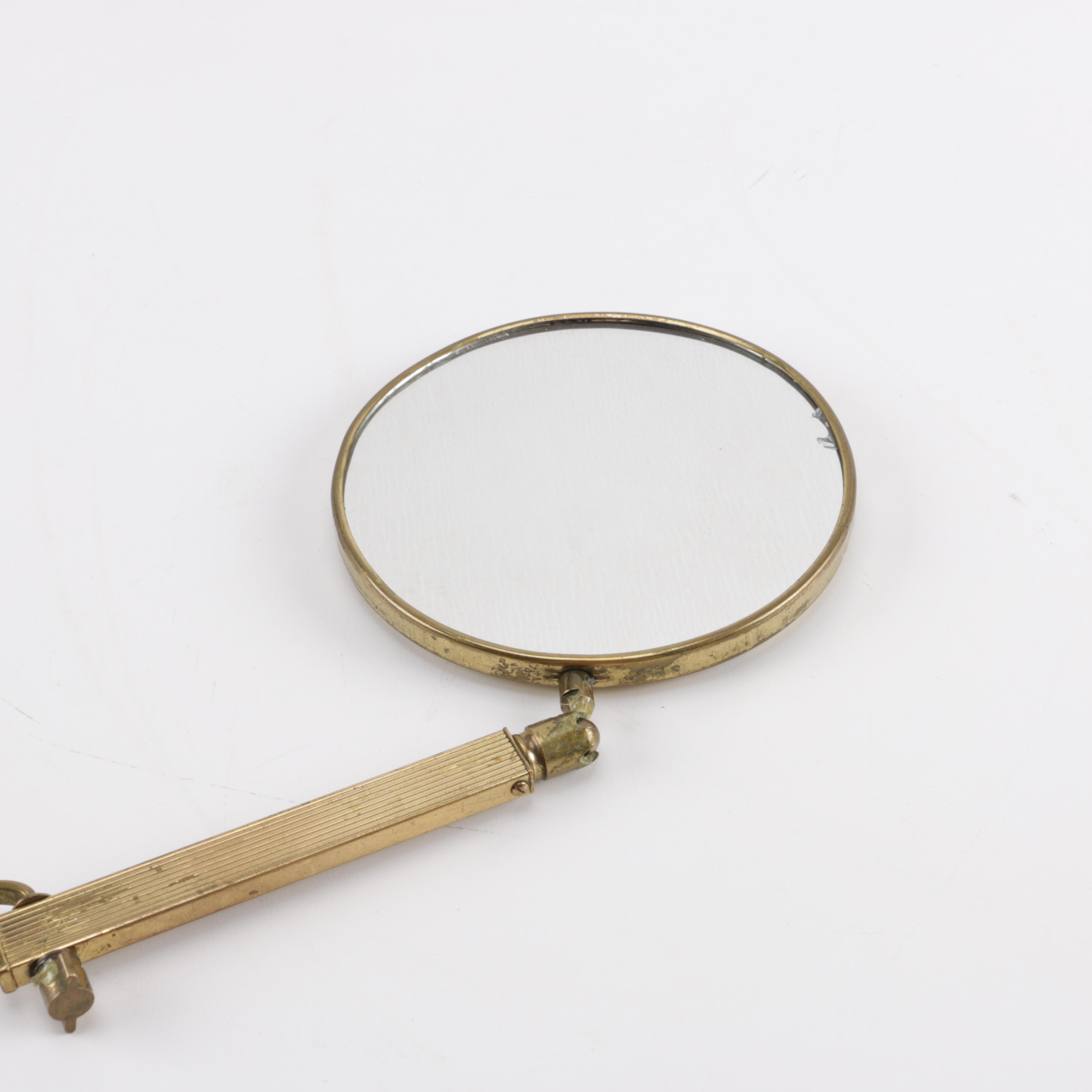 Brass Swivel Hand Mirrors