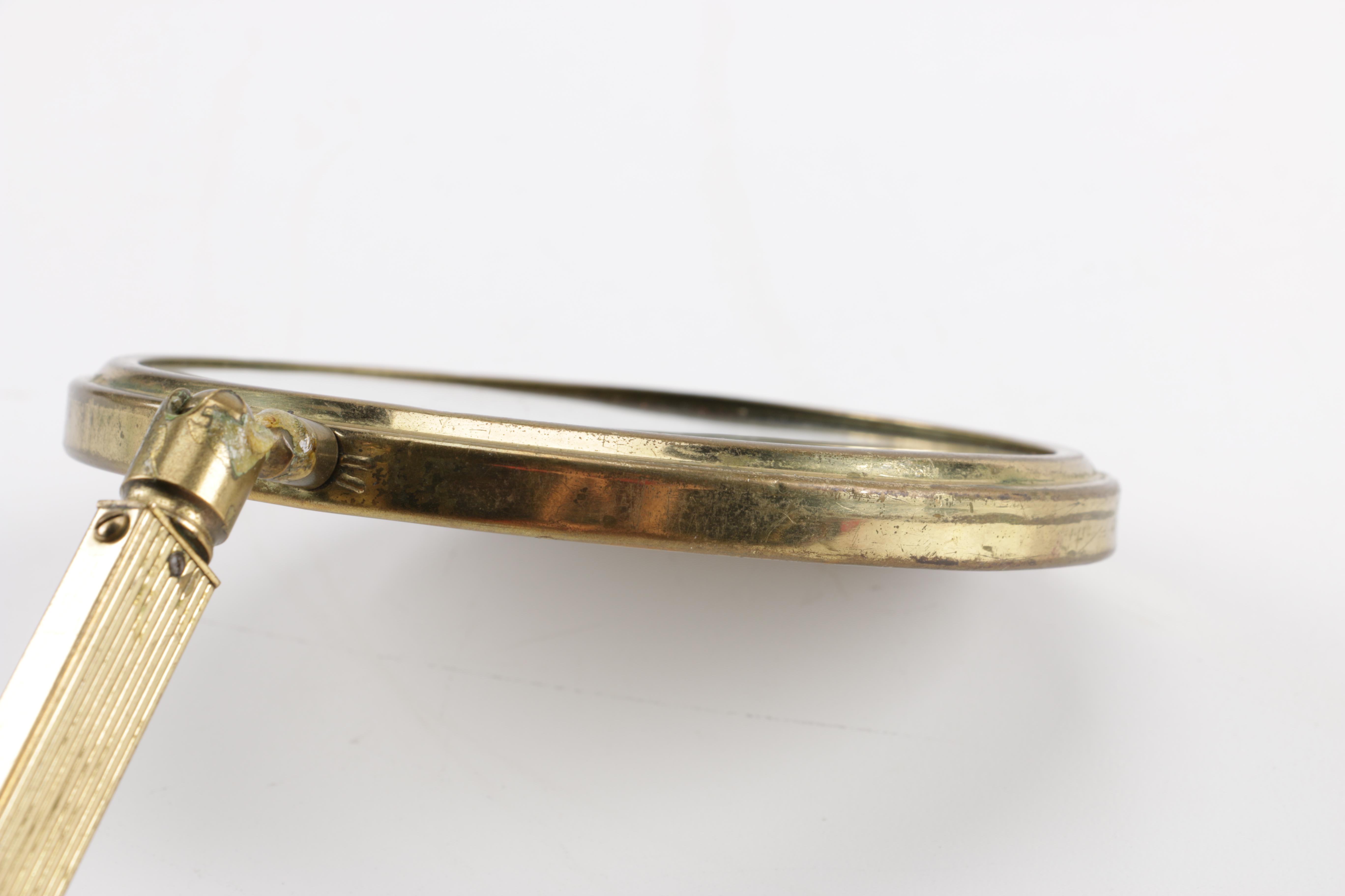 Brass Swivel Hand Mirrors