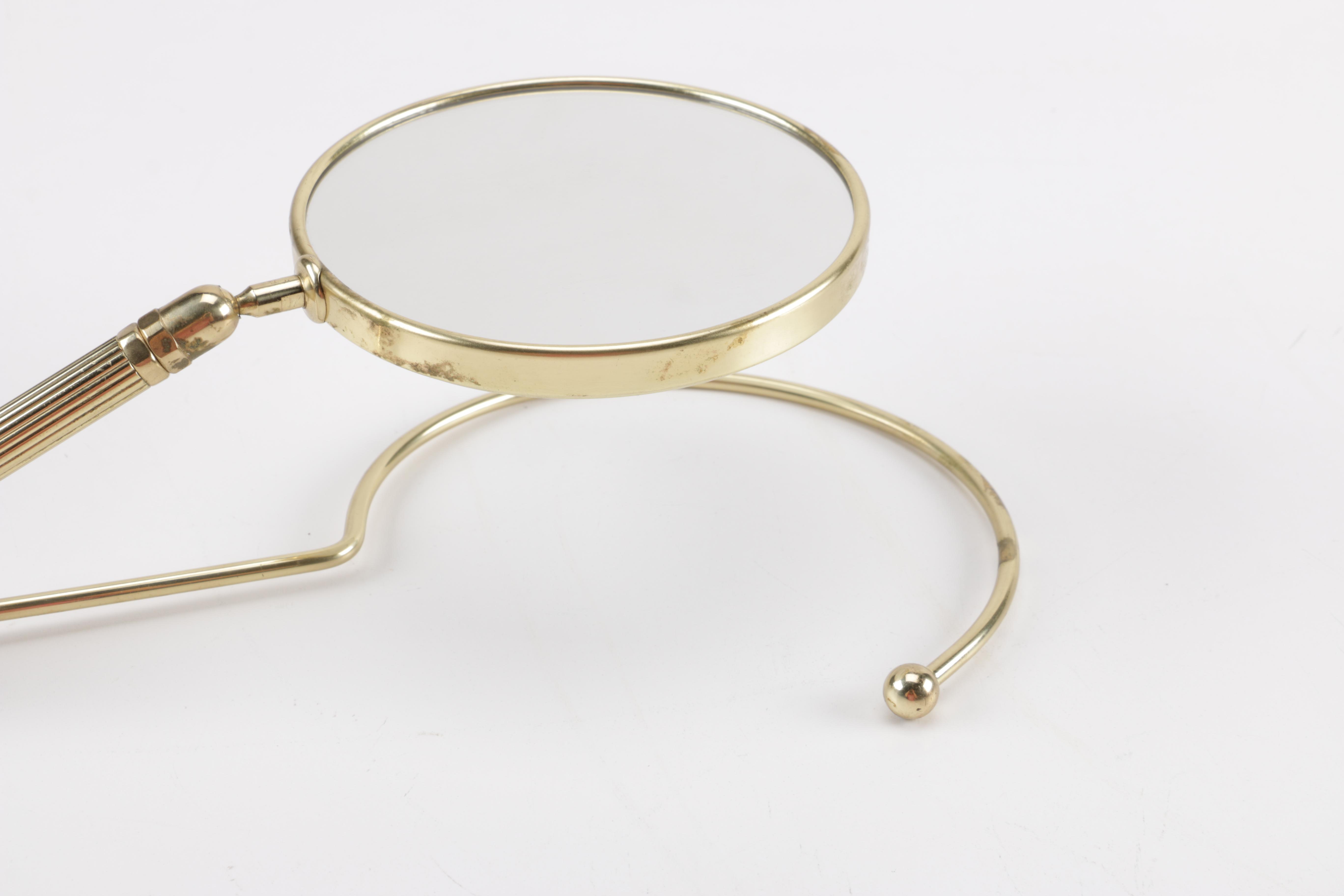 Brass Swivel Hand Mirrors