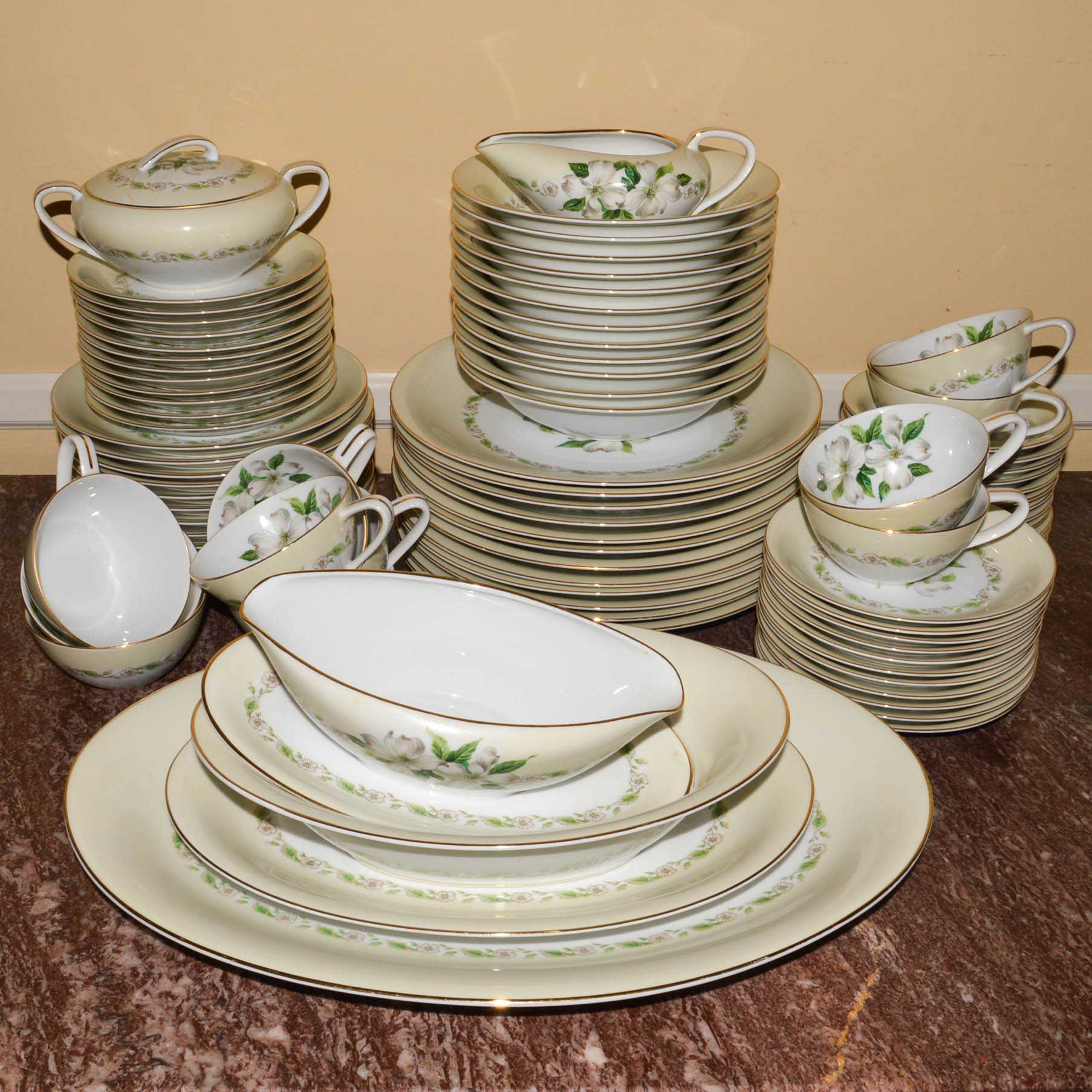 Vintage Noritake "Edgemont" Dinnerware