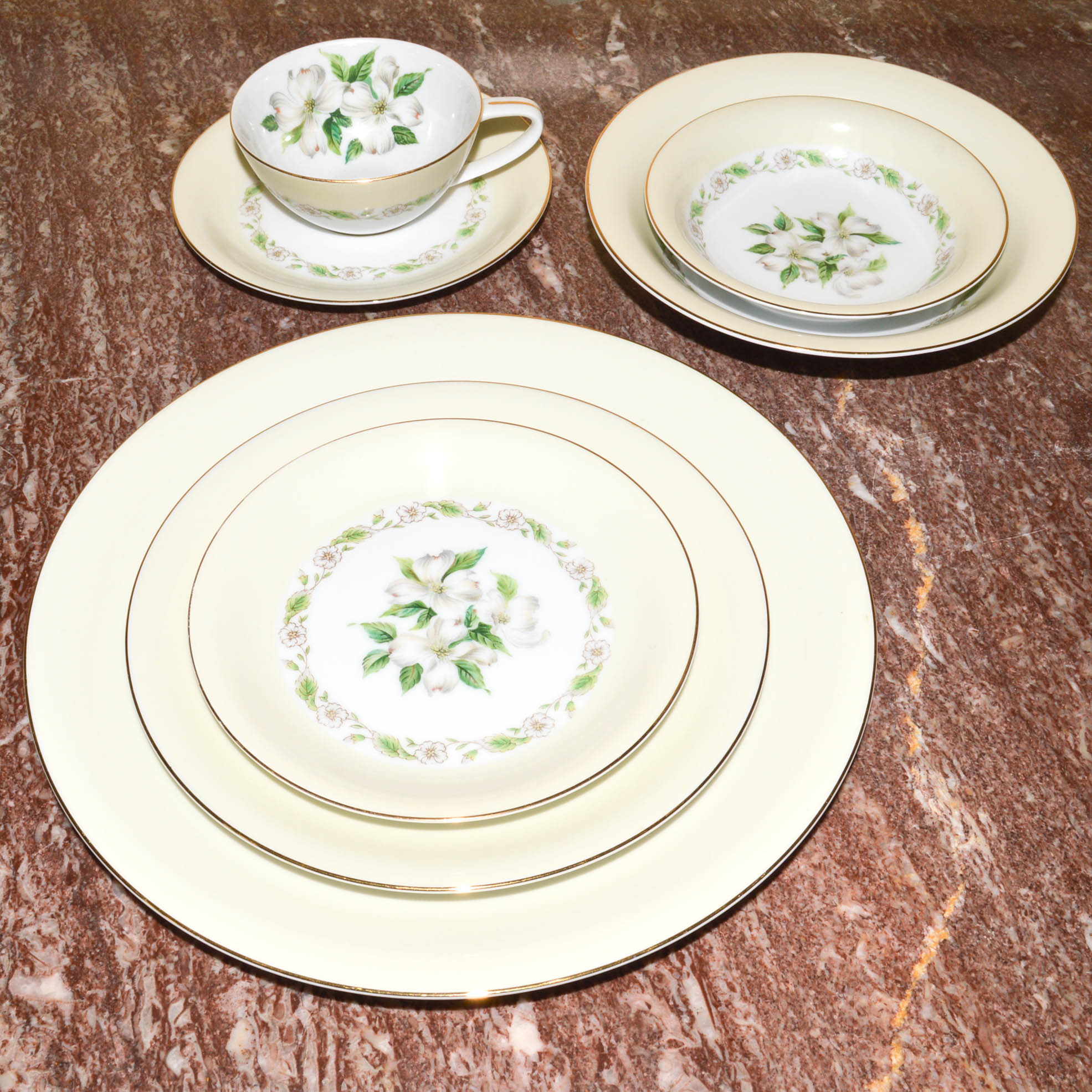 Vintage Noritake "Edgemont" Dinnerware
