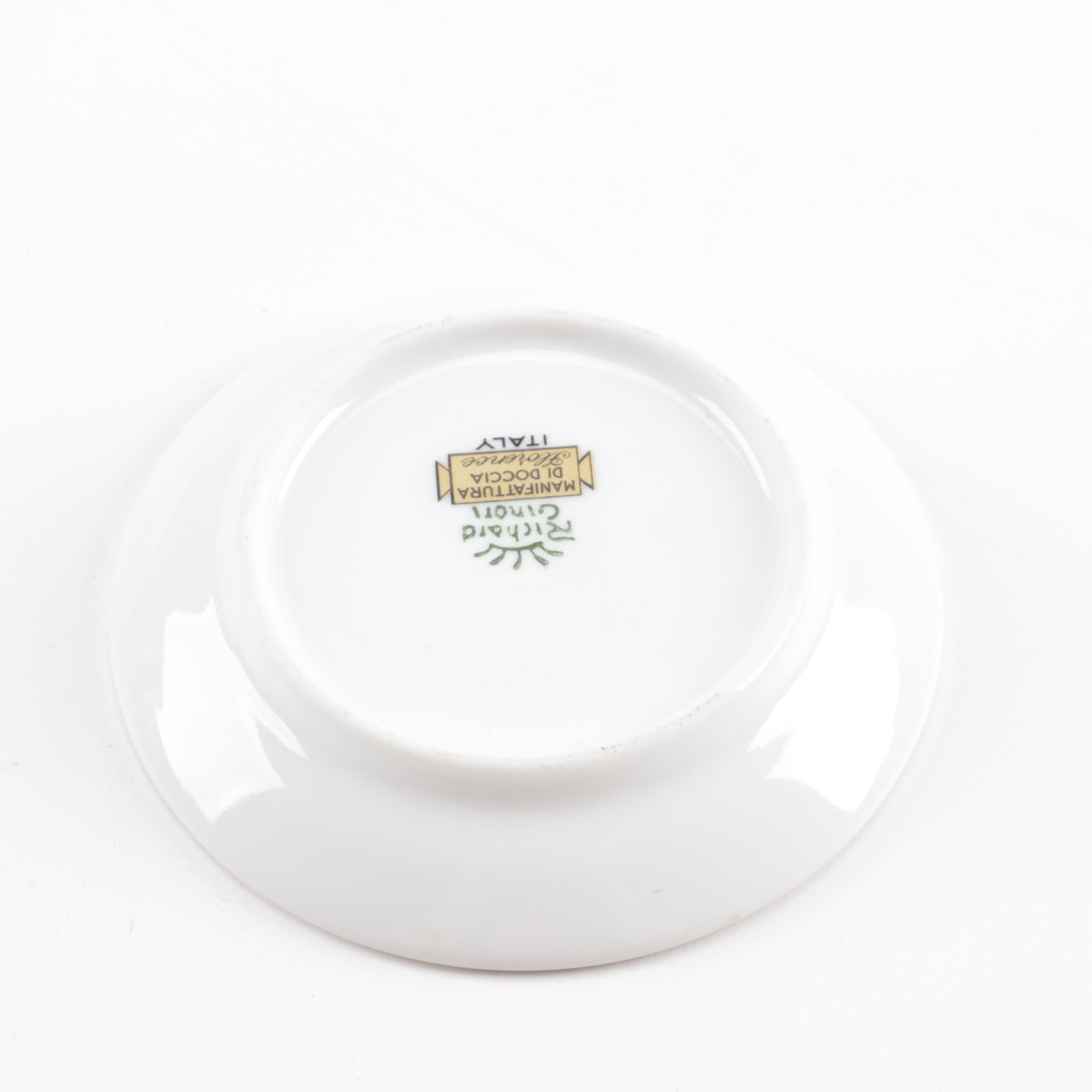 Richard Ginori "Florence" and B H Limoges Porcelain With Others