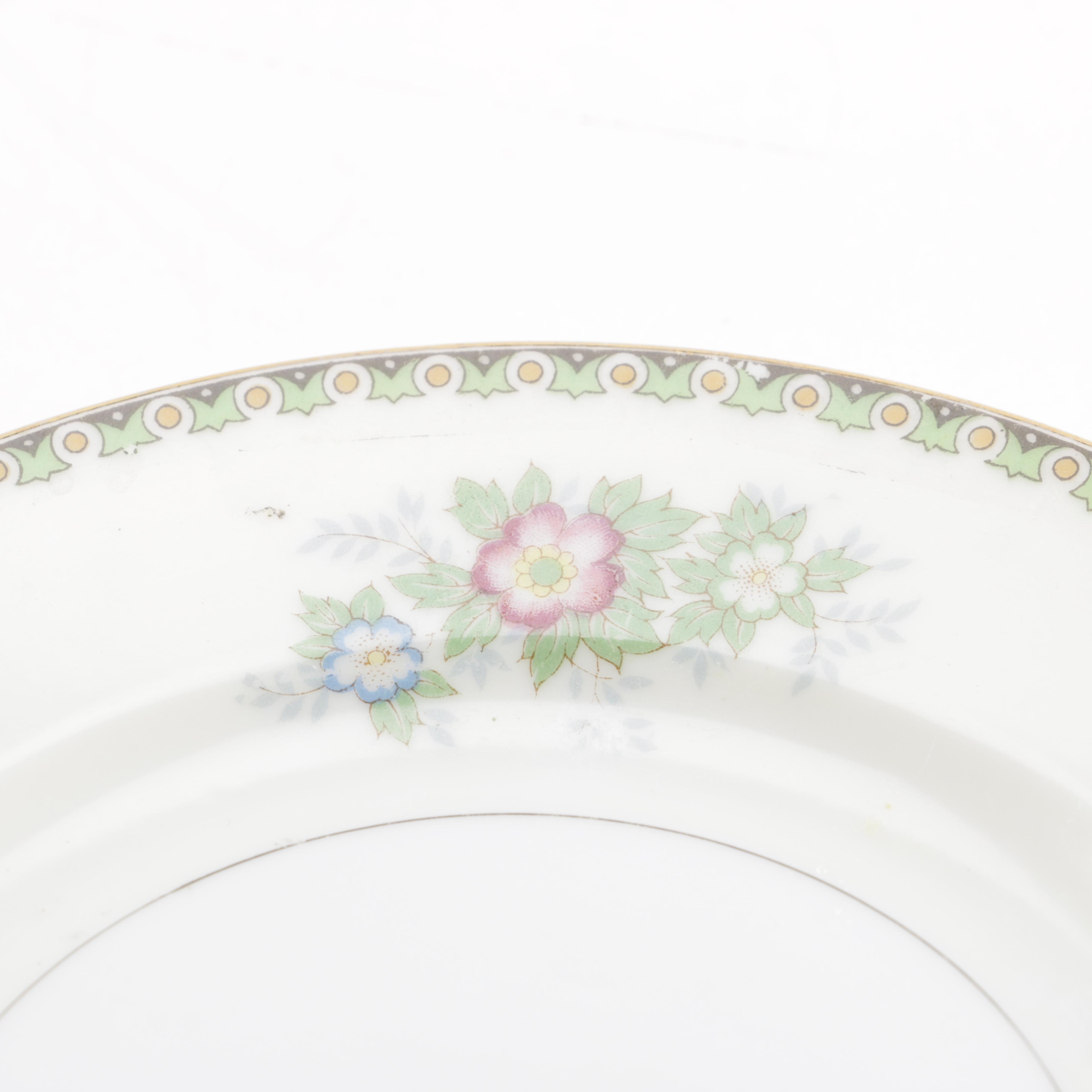 Richard Ginori "Florence" and B H Limoges Porcelain With Others