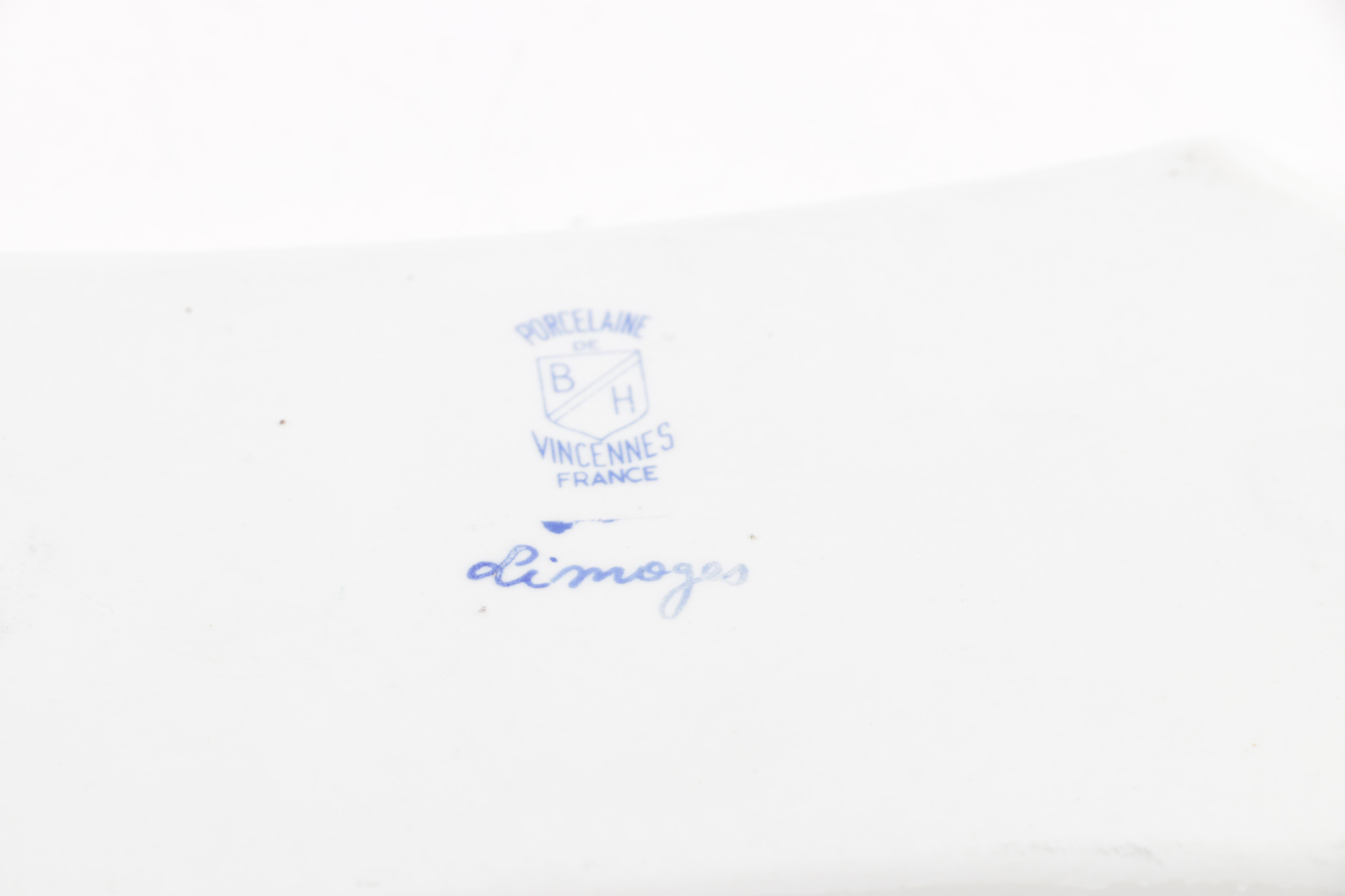 Richard Ginori "Florence" and B H Limoges Porcelain With Others