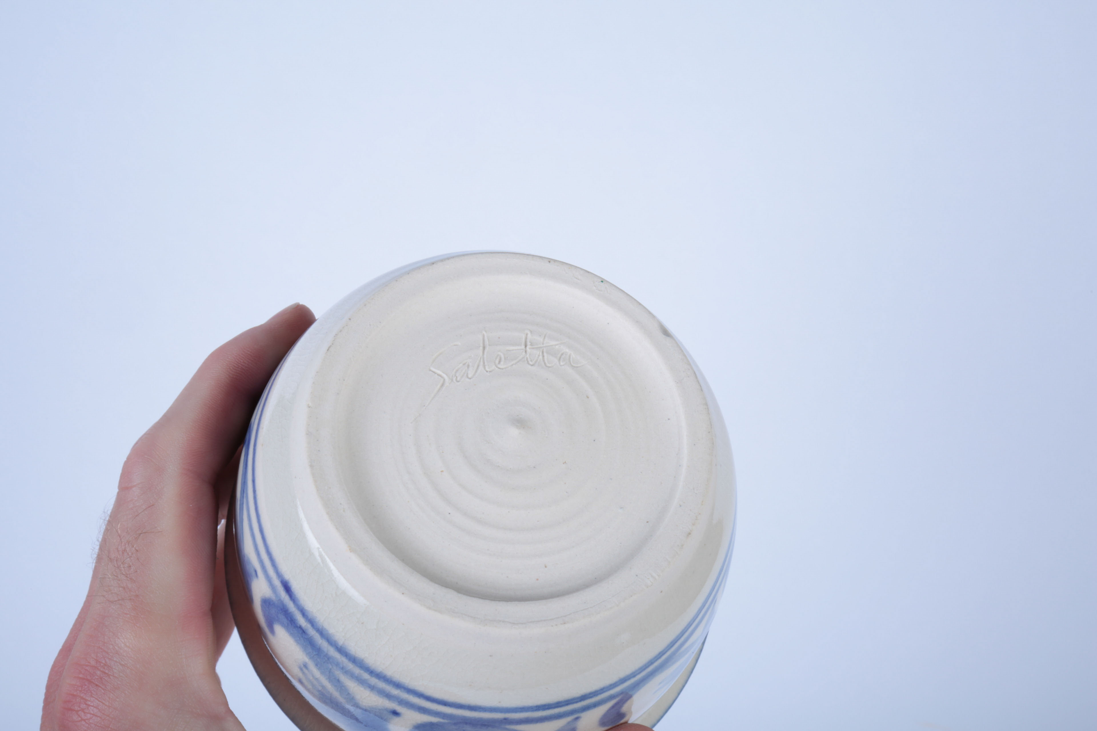 Collection of Hand-Painted Ceramics Featuring Deruta