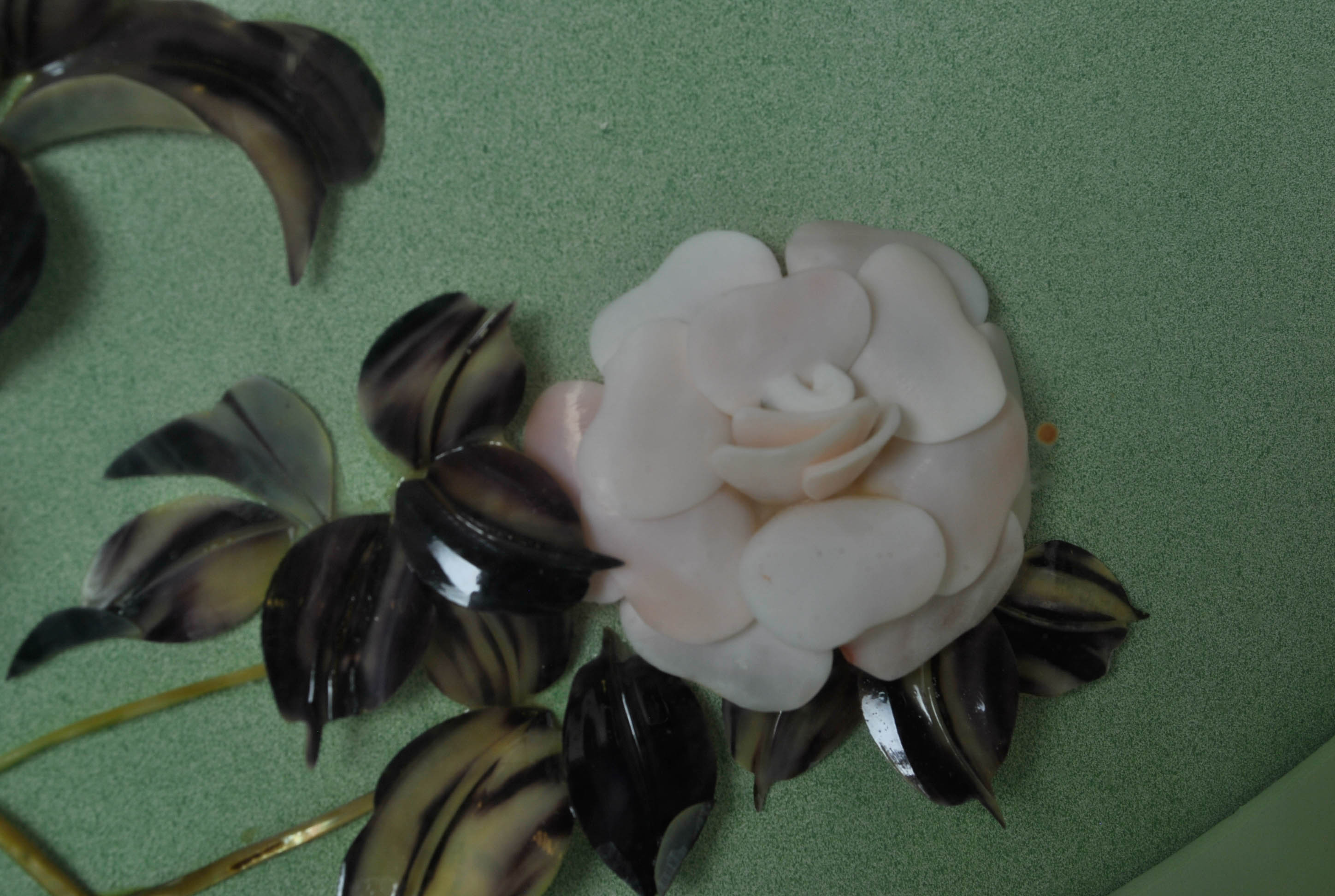 Vintage Chinese Dalian Shell Art