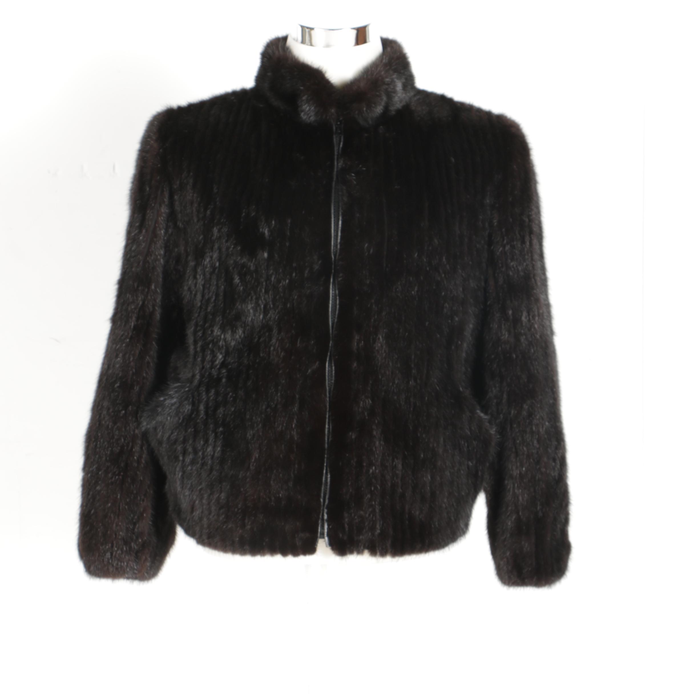 Mink Fur Jacket by Javurek Furs