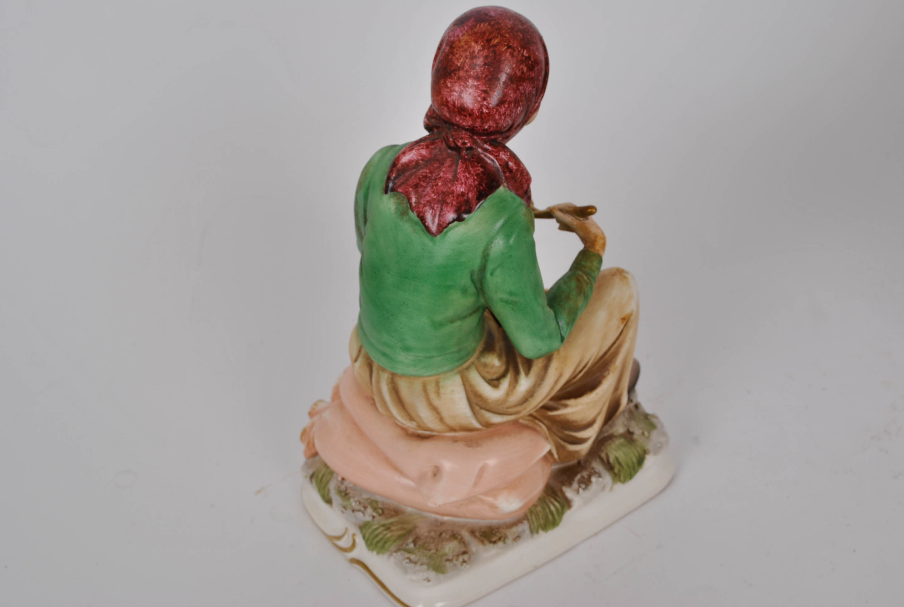 Pair of Vintage Blue Sky and United China Figurines