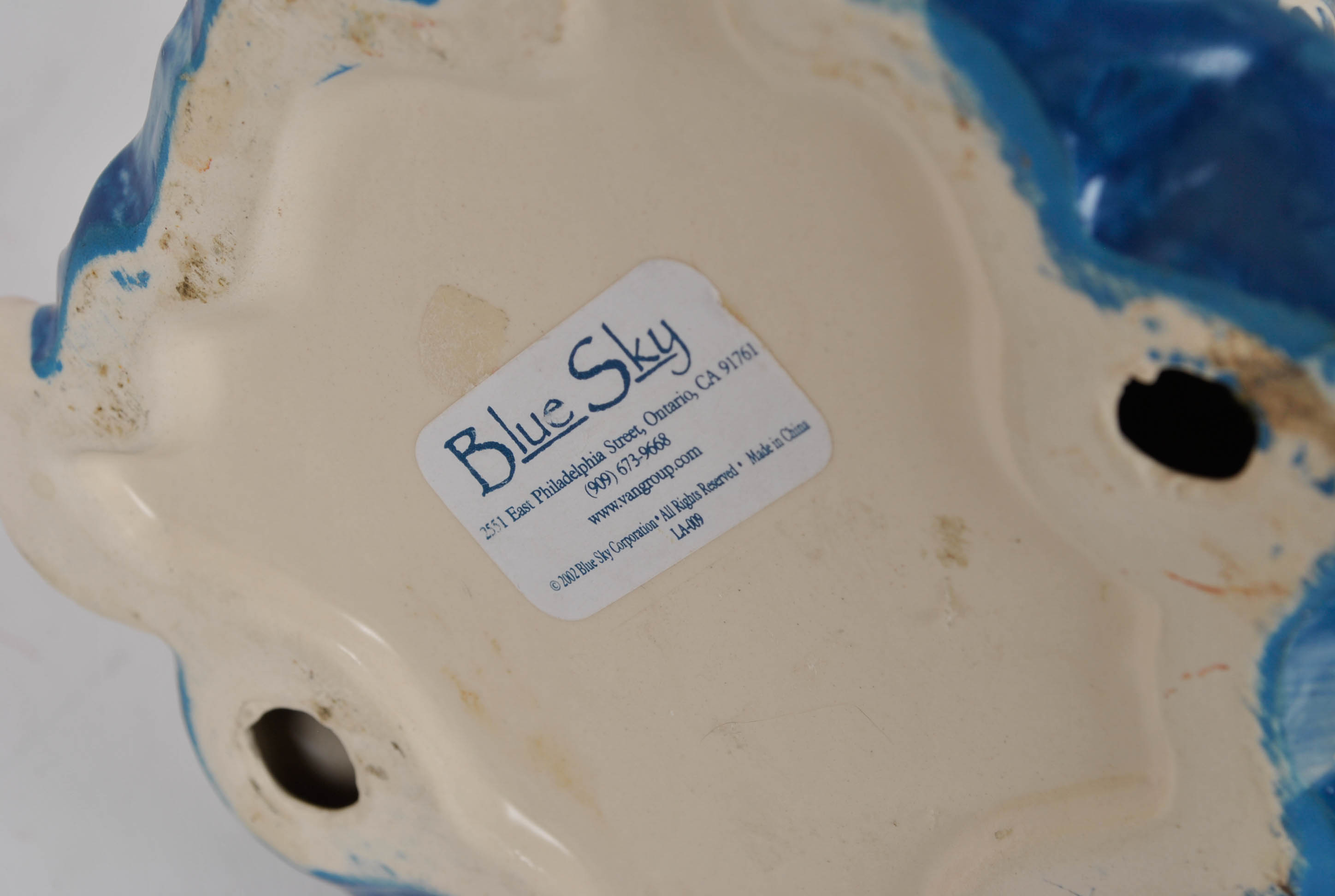 Pair of Vintage Blue Sky and United China Figurines