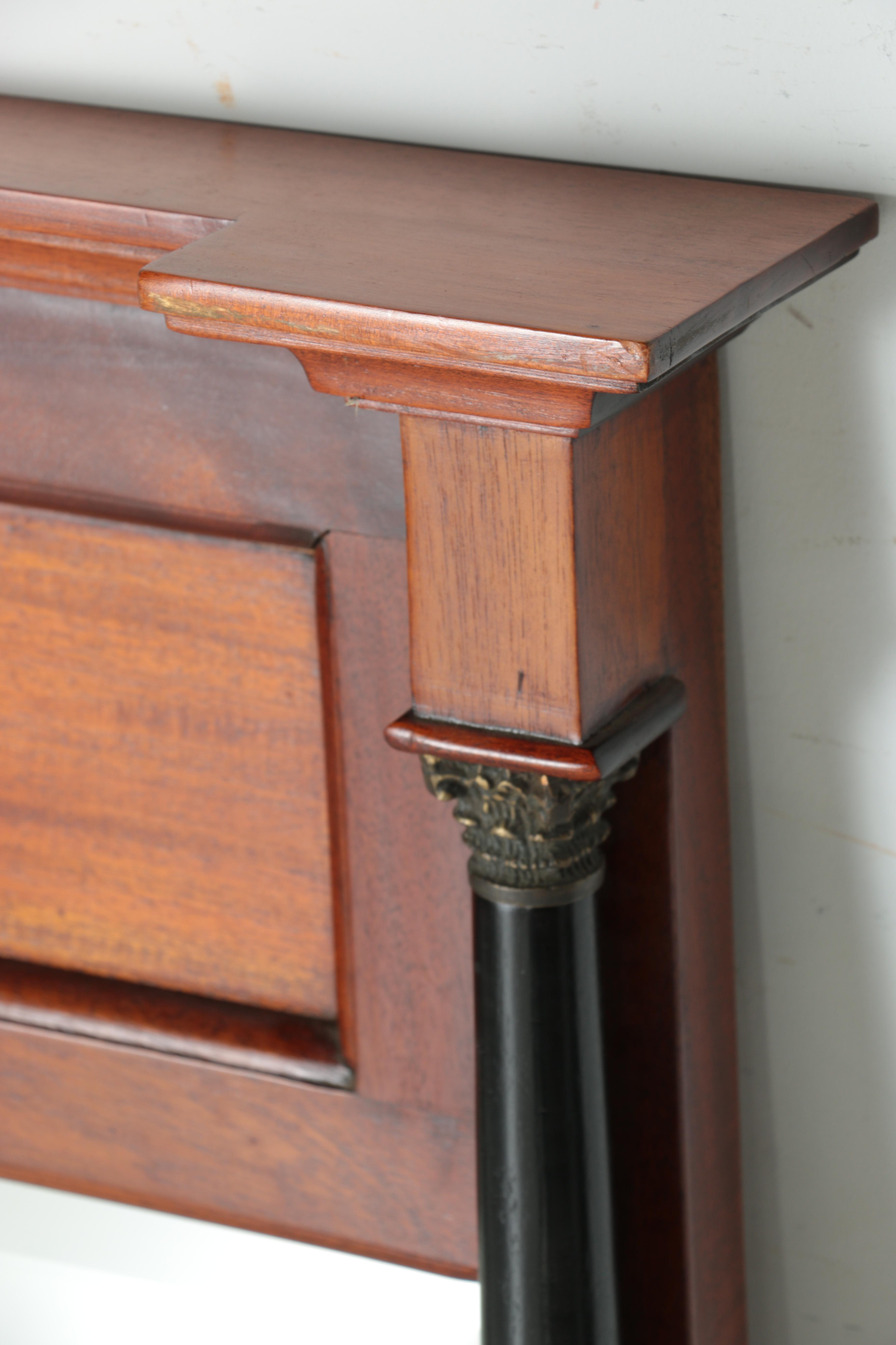 Vintage Wooden Wall Mirror