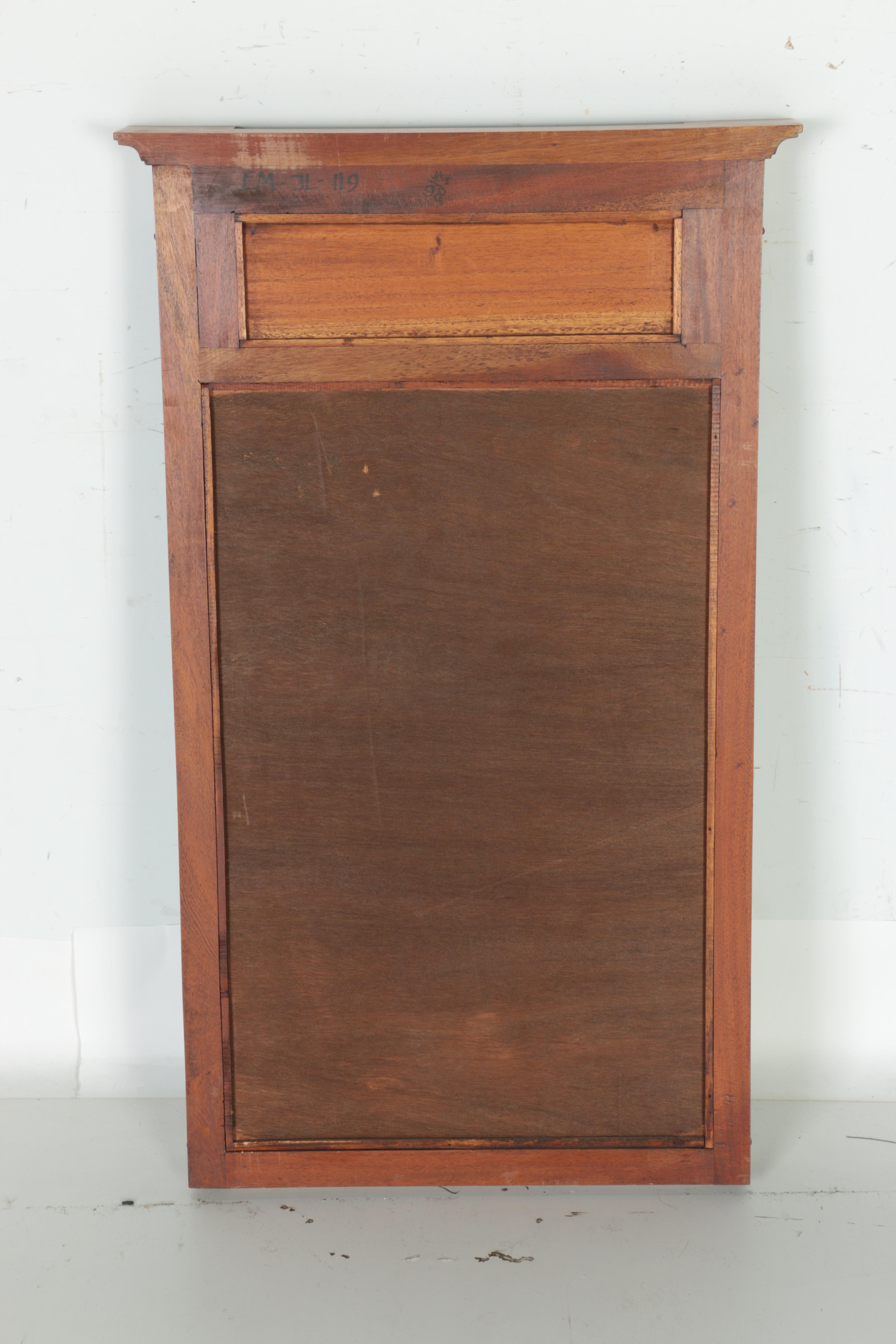 Vintage Wooden Wall Mirror