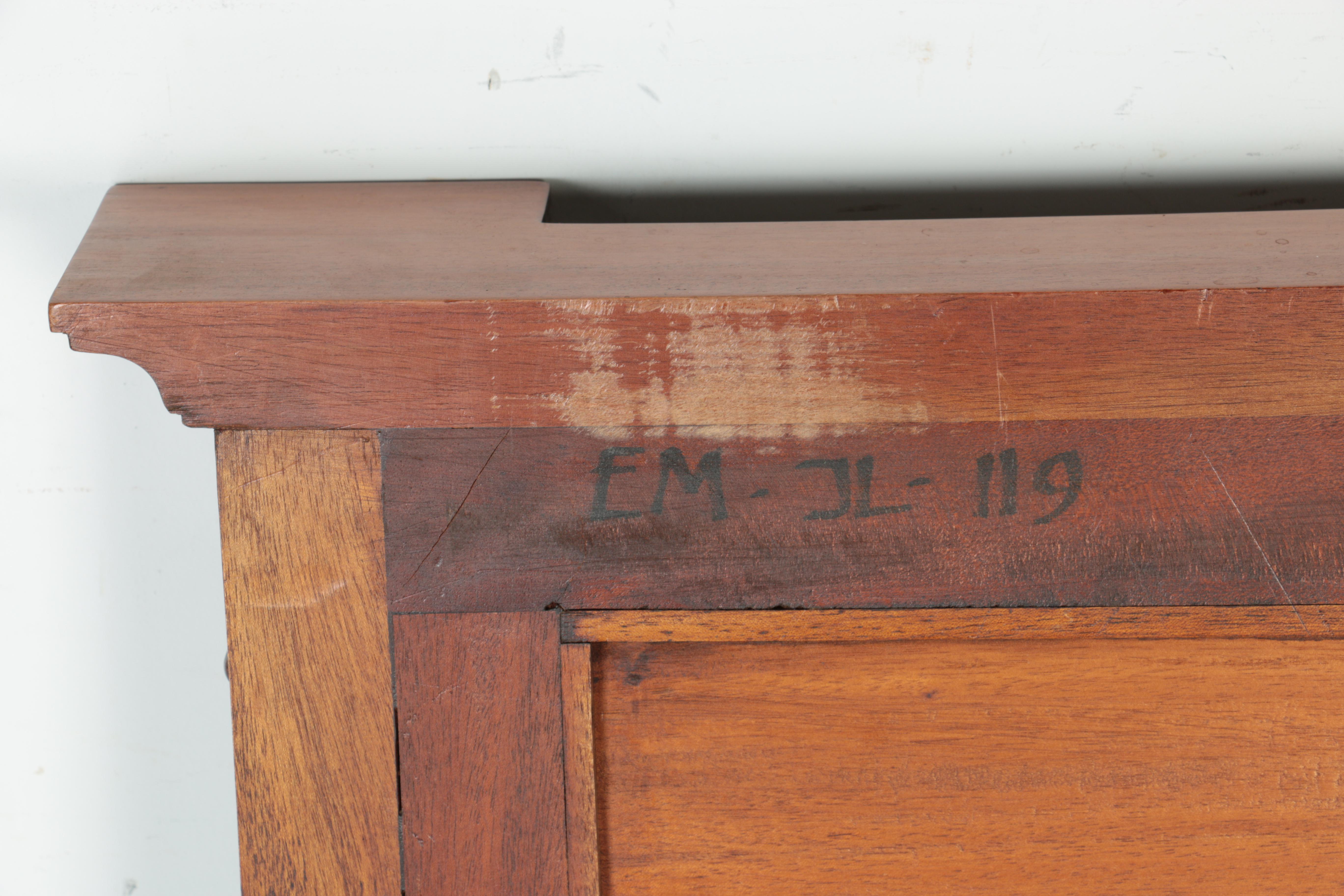 Vintage Wooden Wall Mirror