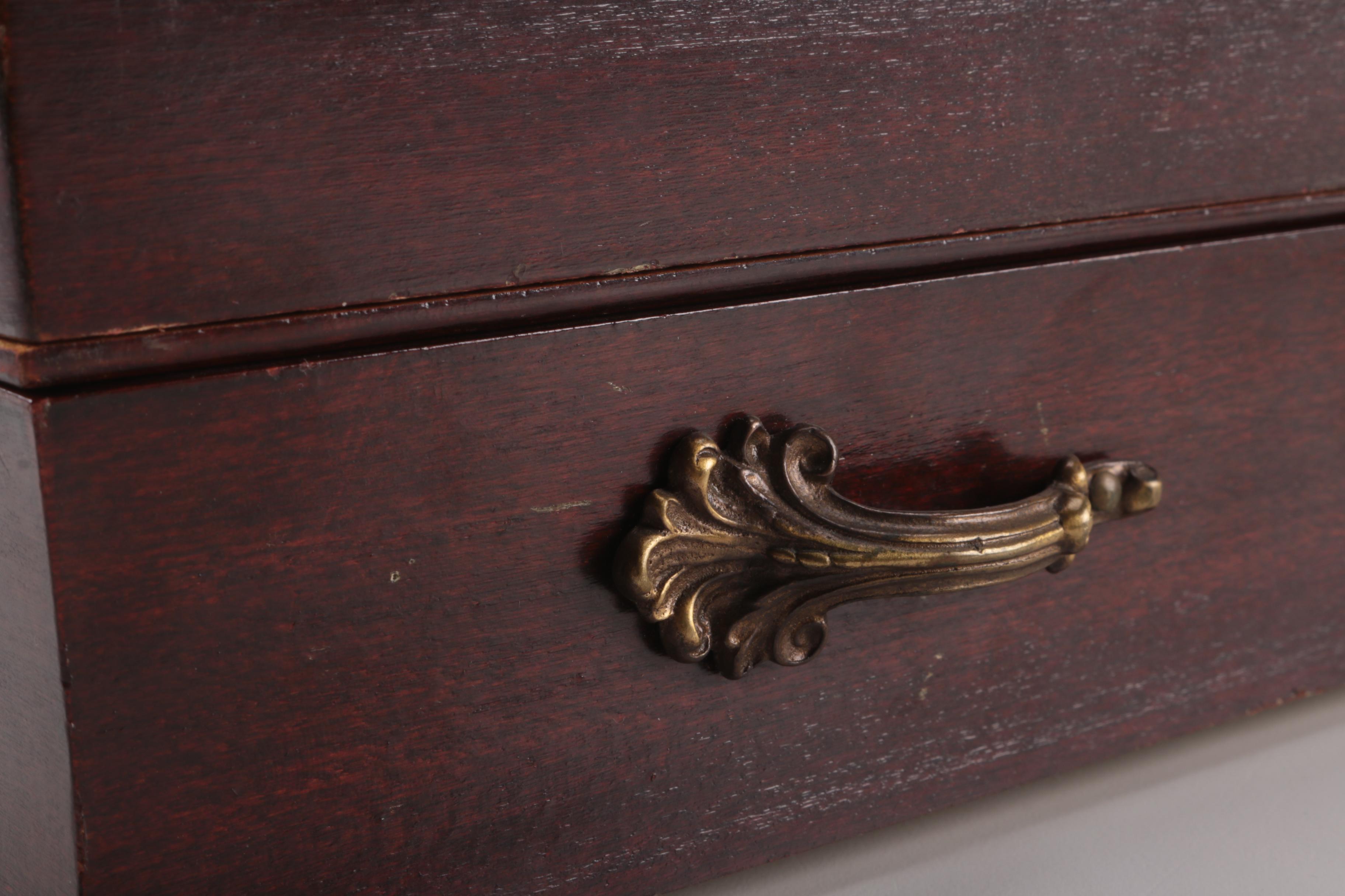 German 800 Silver Flatware Set Marked for Retailer H. Meyen & Co