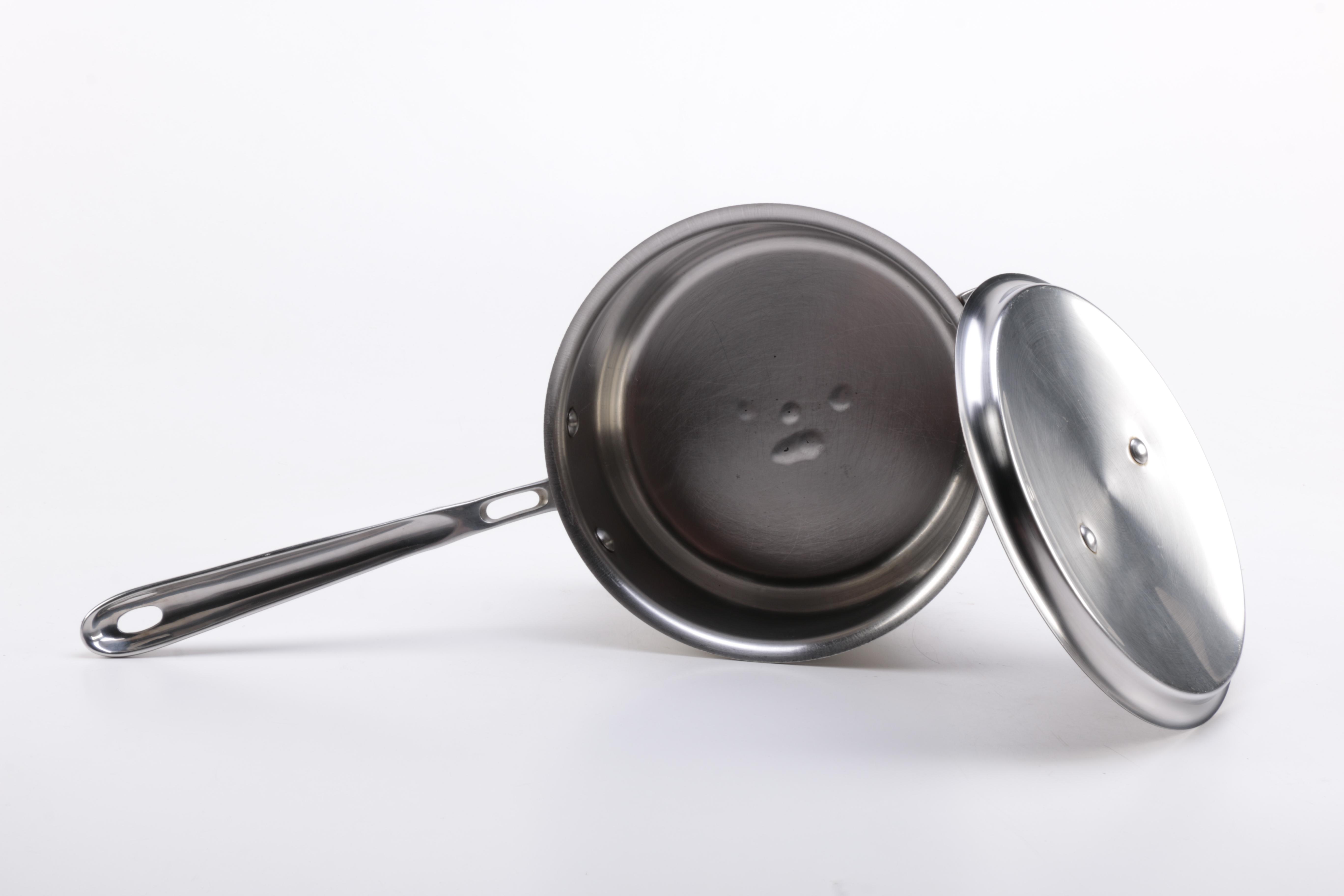 Steel Cooking Pots Featuring All-Clad