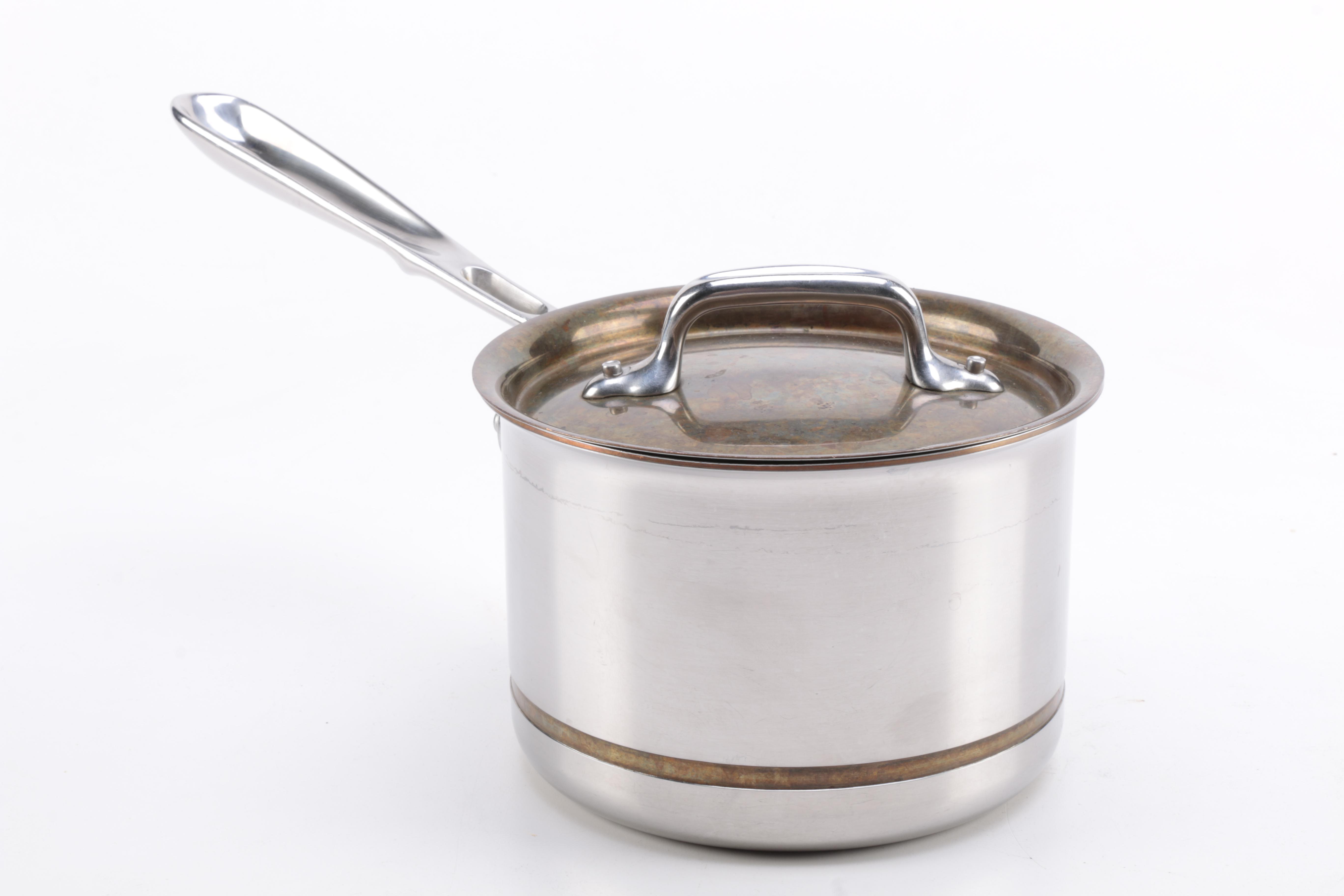 Steel Cooking Pots Featuring All-Clad