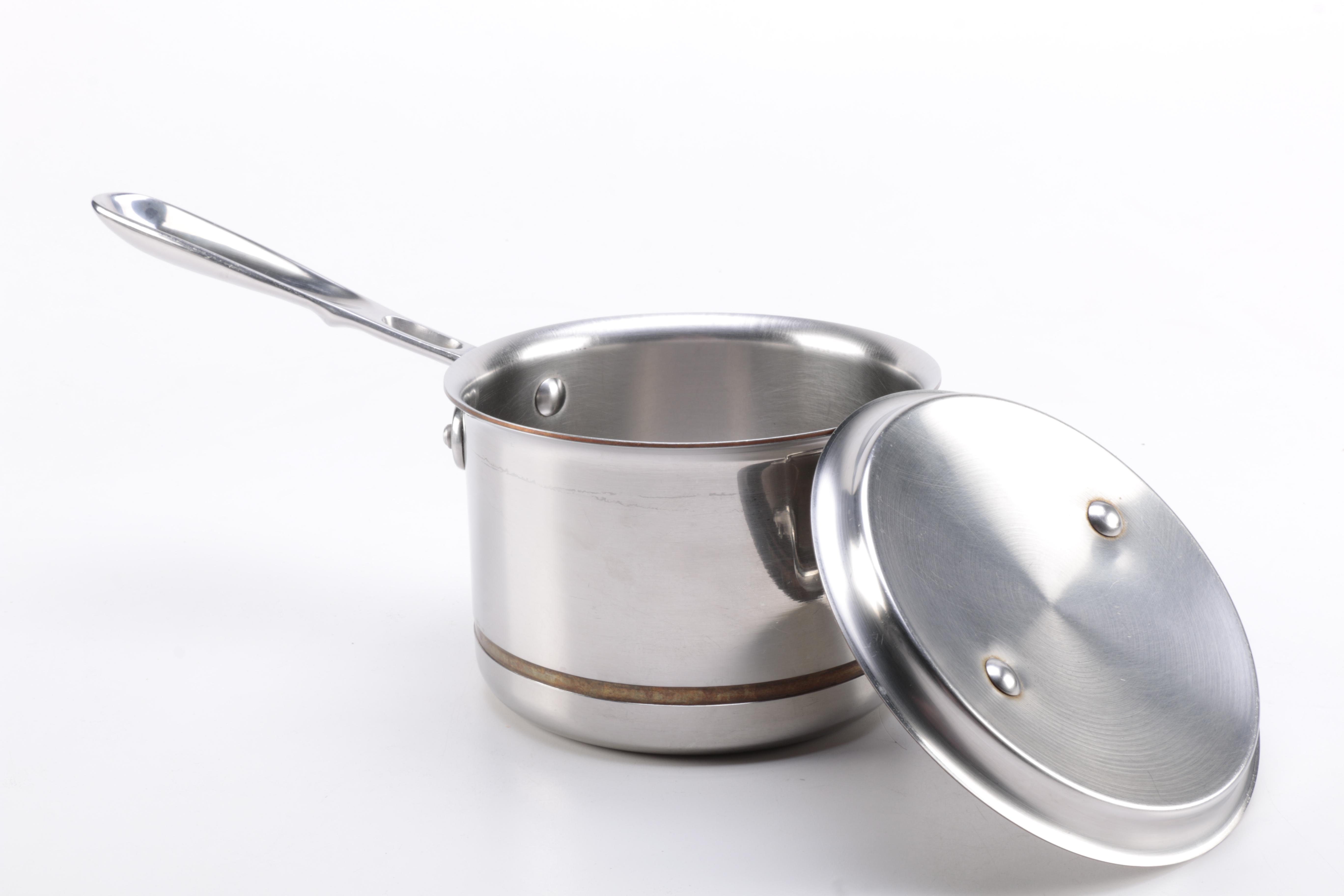Steel Cooking Pots Featuring All-Clad
