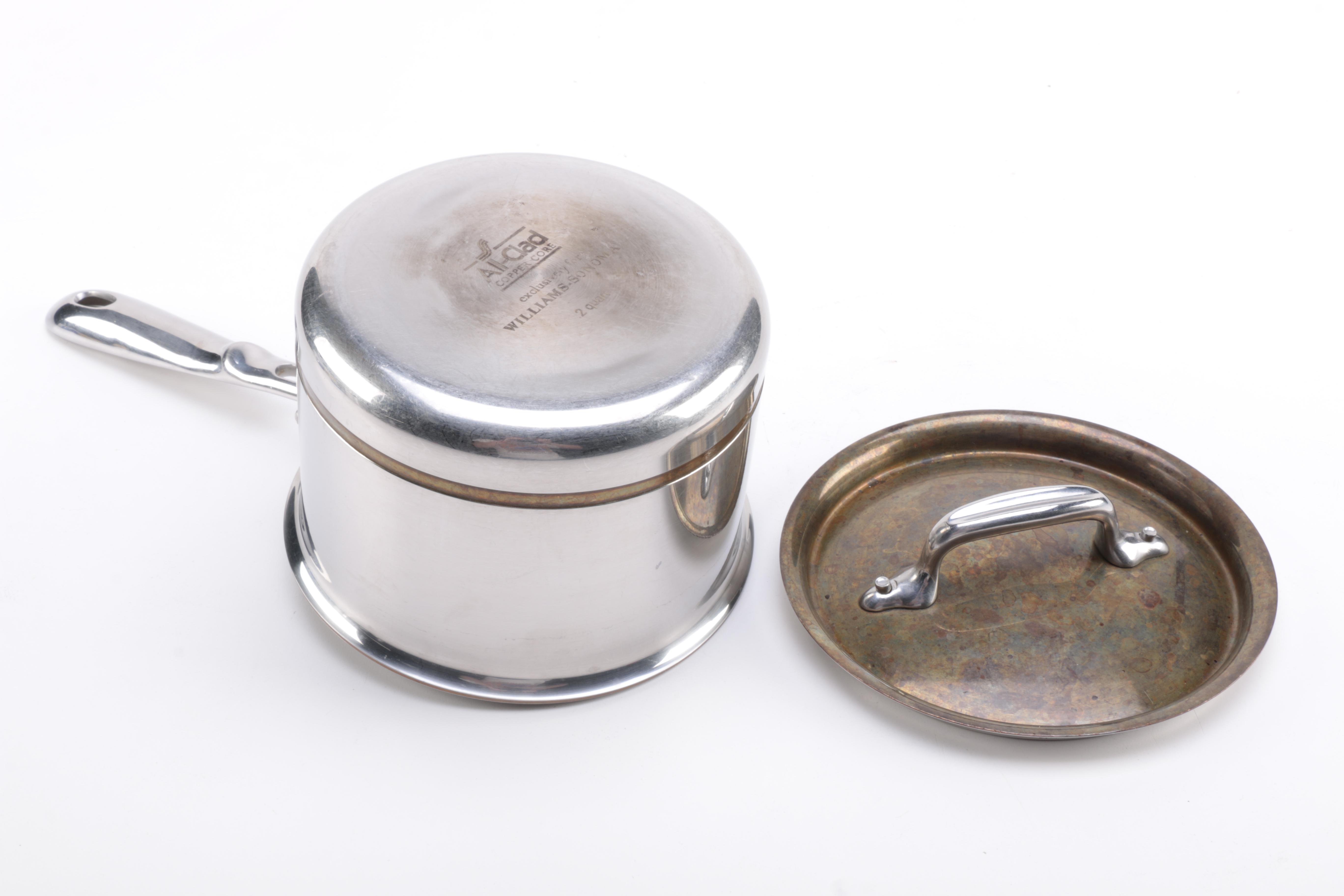 Steel Cooking Pots Featuring All-Clad