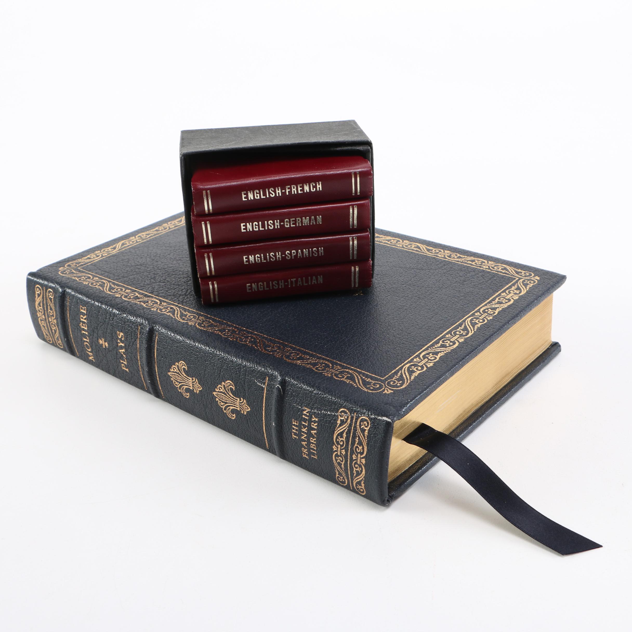 Miniature Translating Dictionaries and Franklin Library Molière