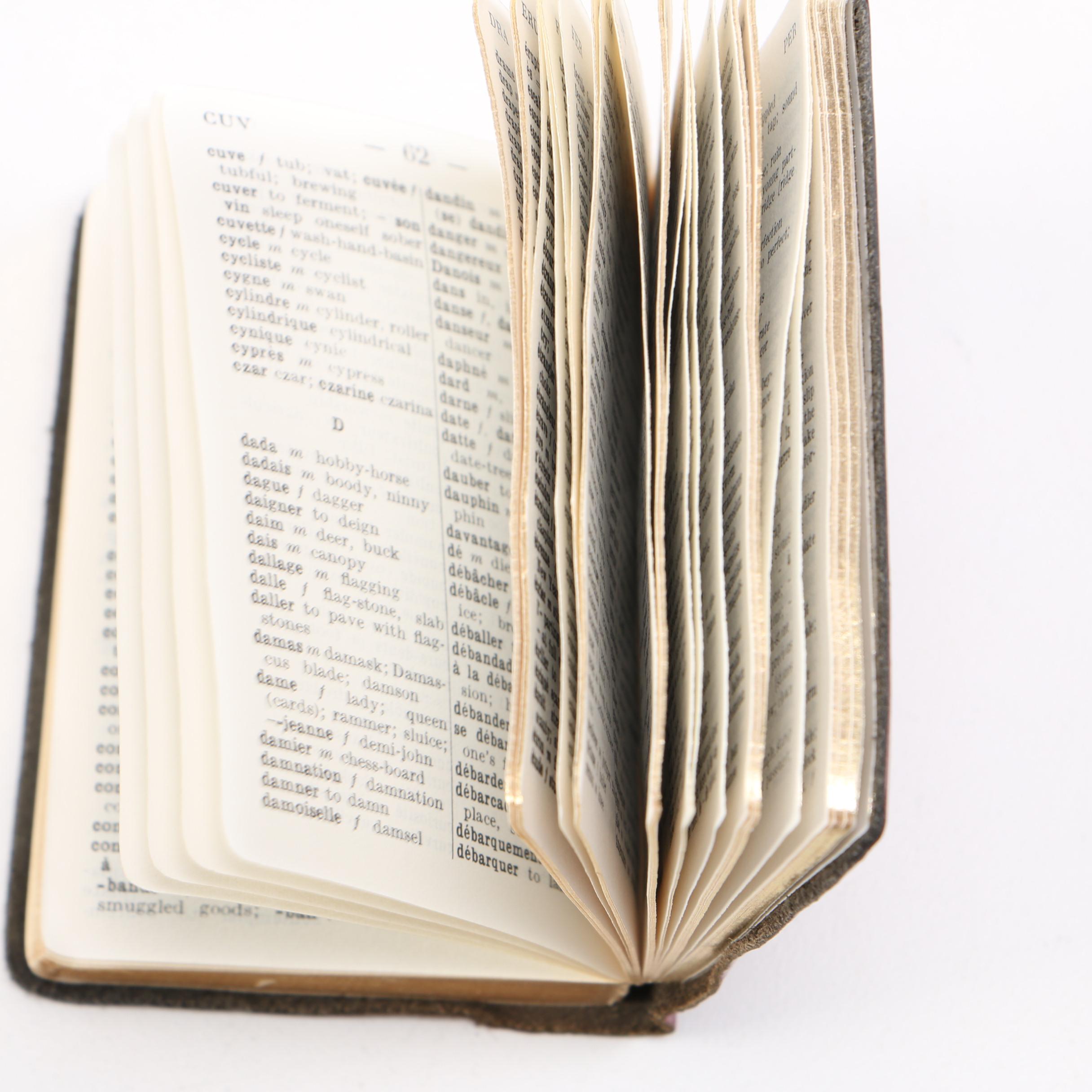 Miniature Translating Dictionaries and Franklin Library Molière