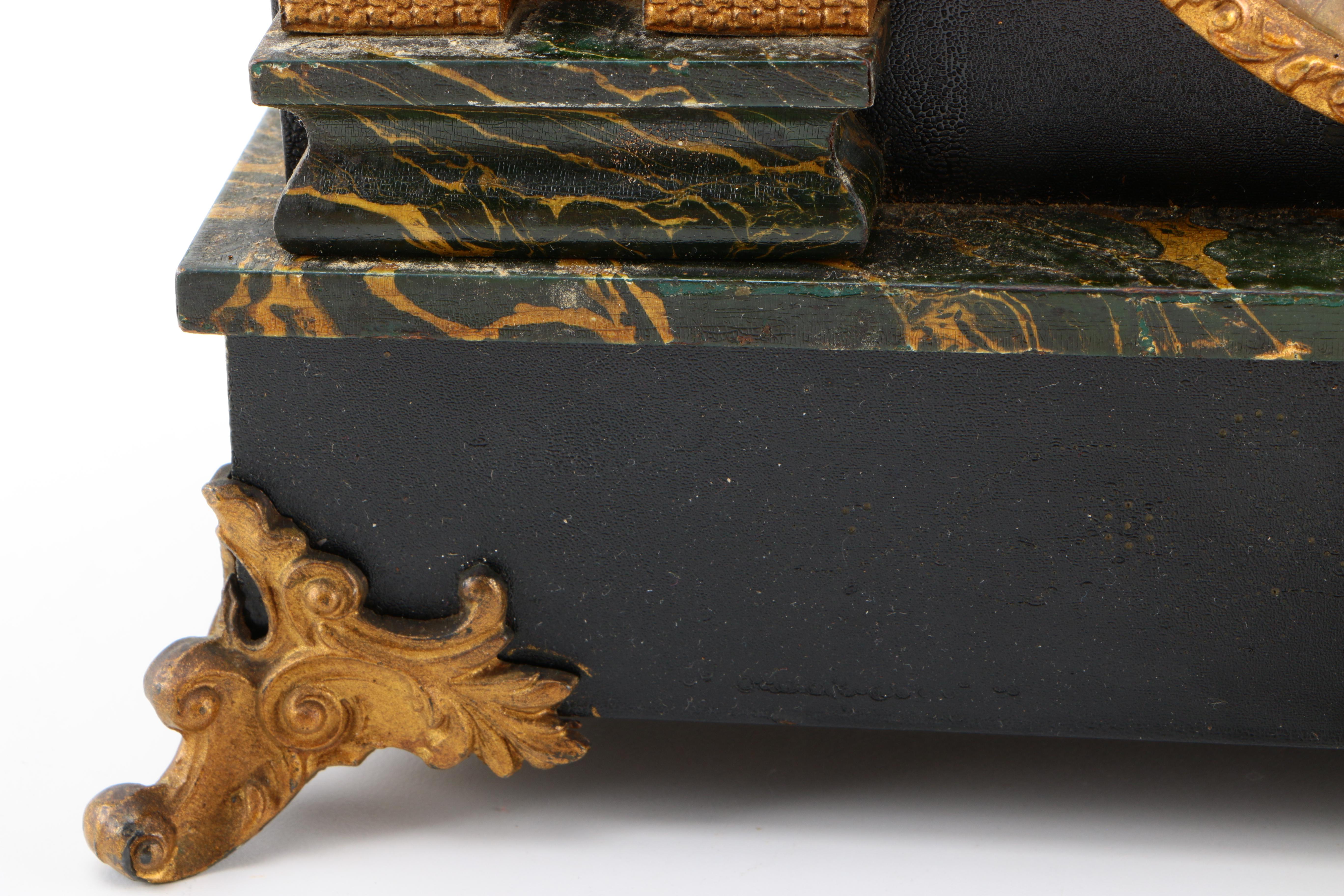 Antique Chiming Mantel Clock by E. Ingraham Co.