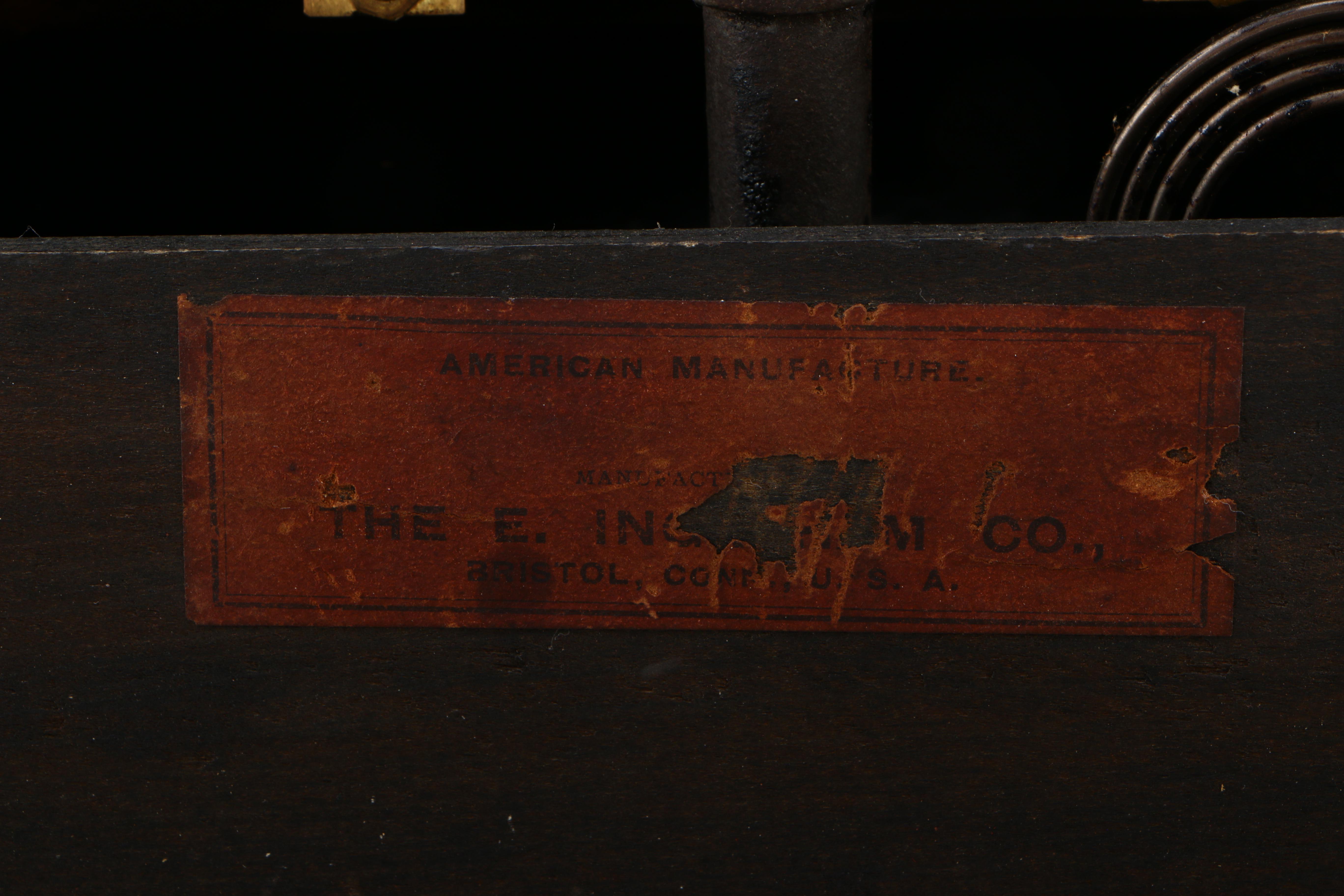 Antique Chiming Mantel Clock by E. Ingraham Co.