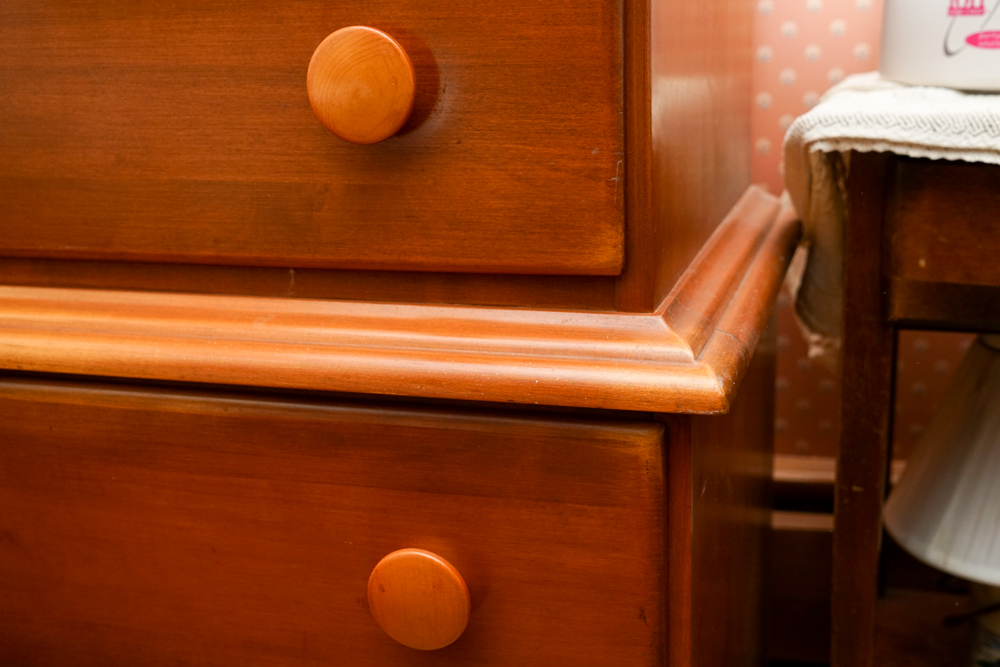 Maple and Birch Chest of Drawers by Colchester Group